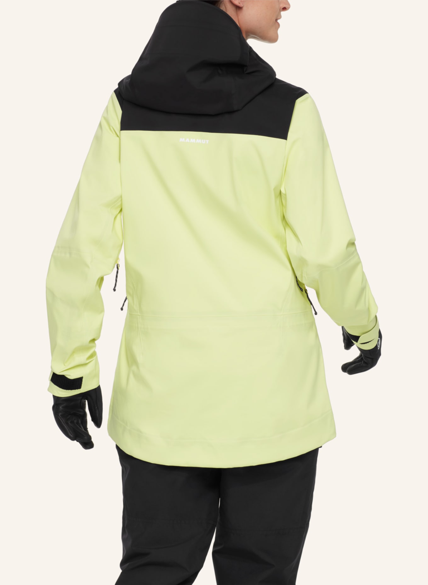 MAMMUT Hardshell-Skijacke HALDIGRAT: GELB