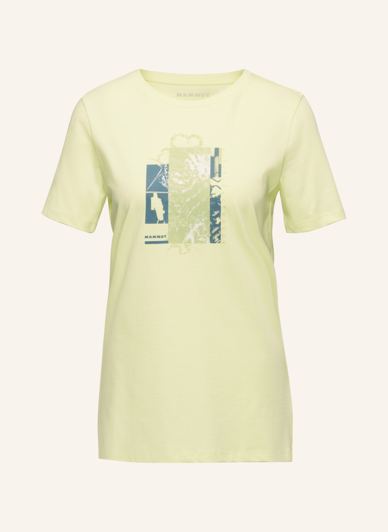 MAMMUT T-Shirt MAMMUT CORE ALPINE FLOWER: GELB