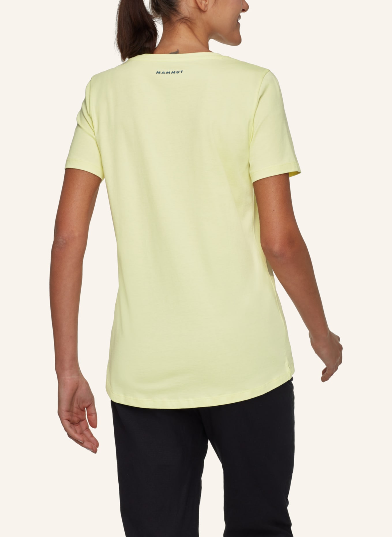 MAMMUT T-Shirt MAMMUT CORE ALPINE FLOWER: GELB