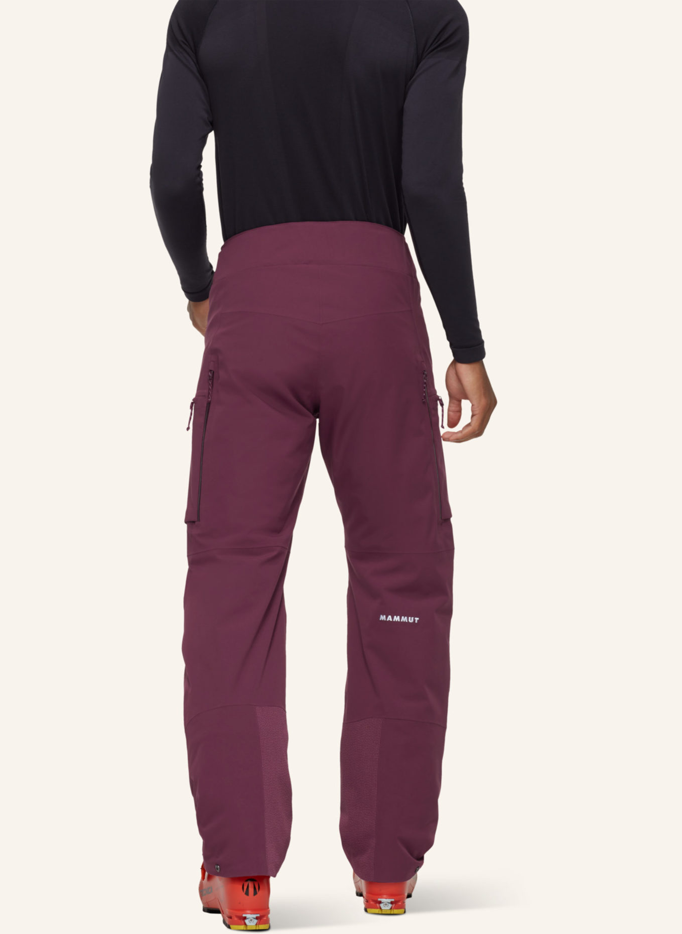 MAMMUT Skihose STONEY: ROT