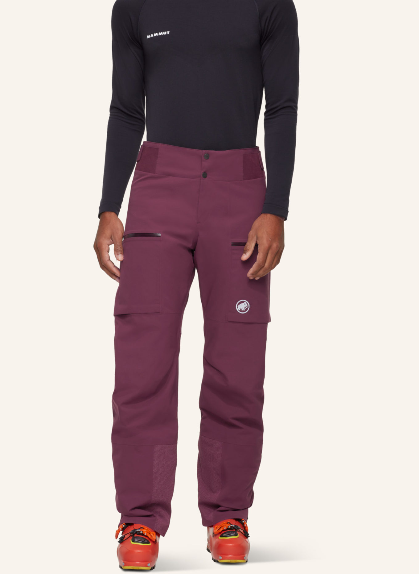 MAMMUT Skihose STONEY: ROT