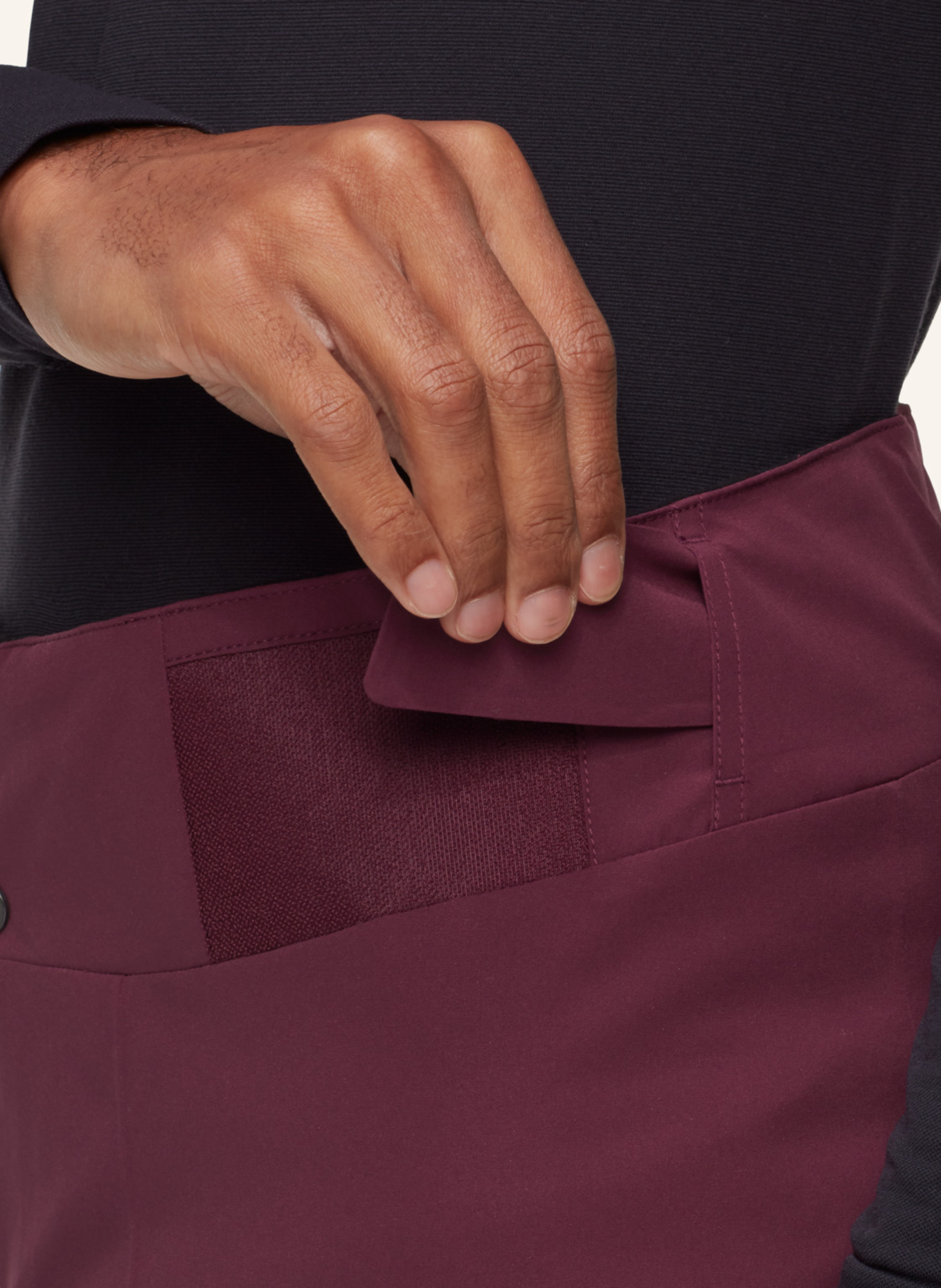 MAMMUT Skihose STONEY: ROT