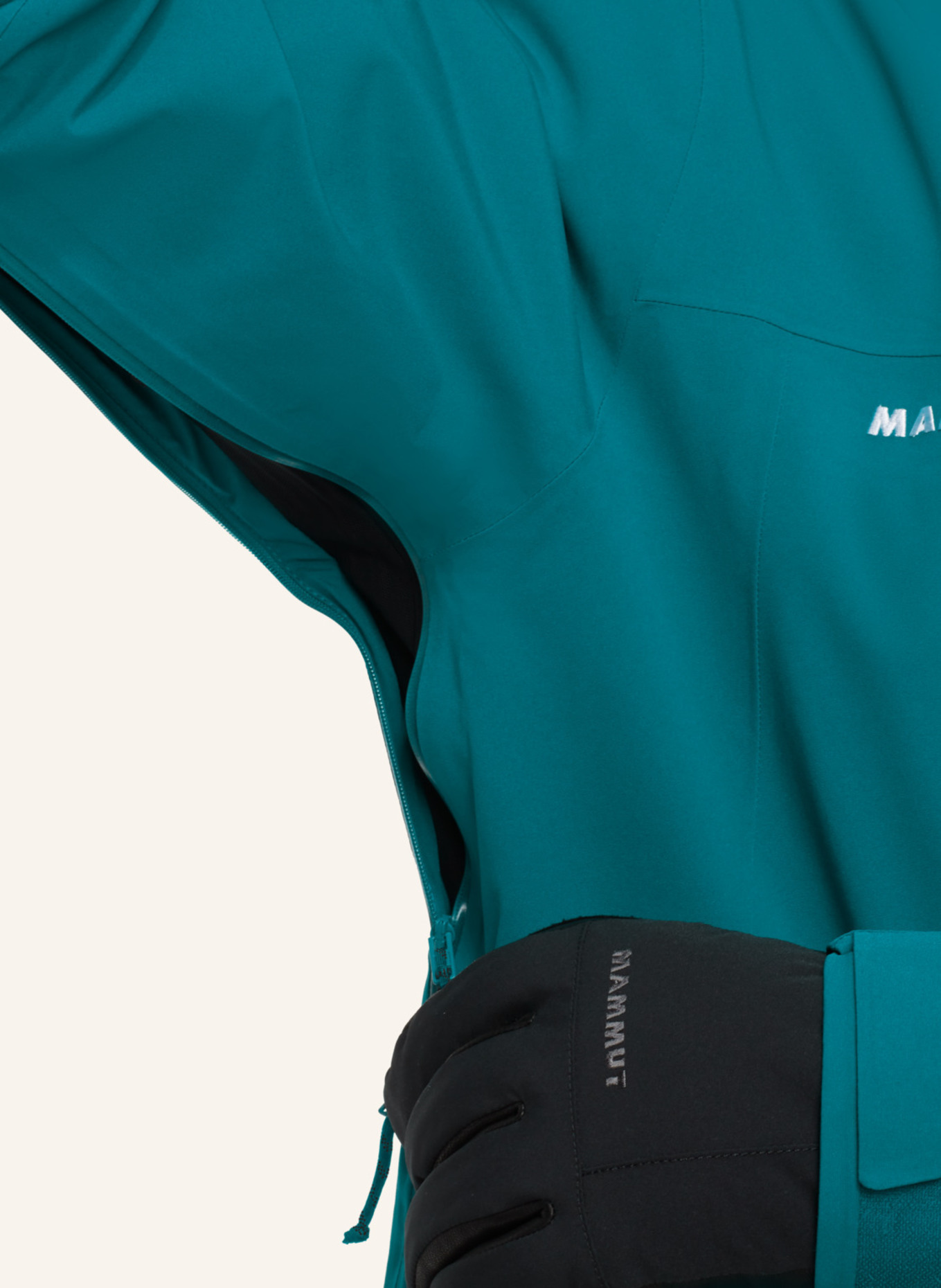 MAMMUT Skijacke STONEY: GRÜN