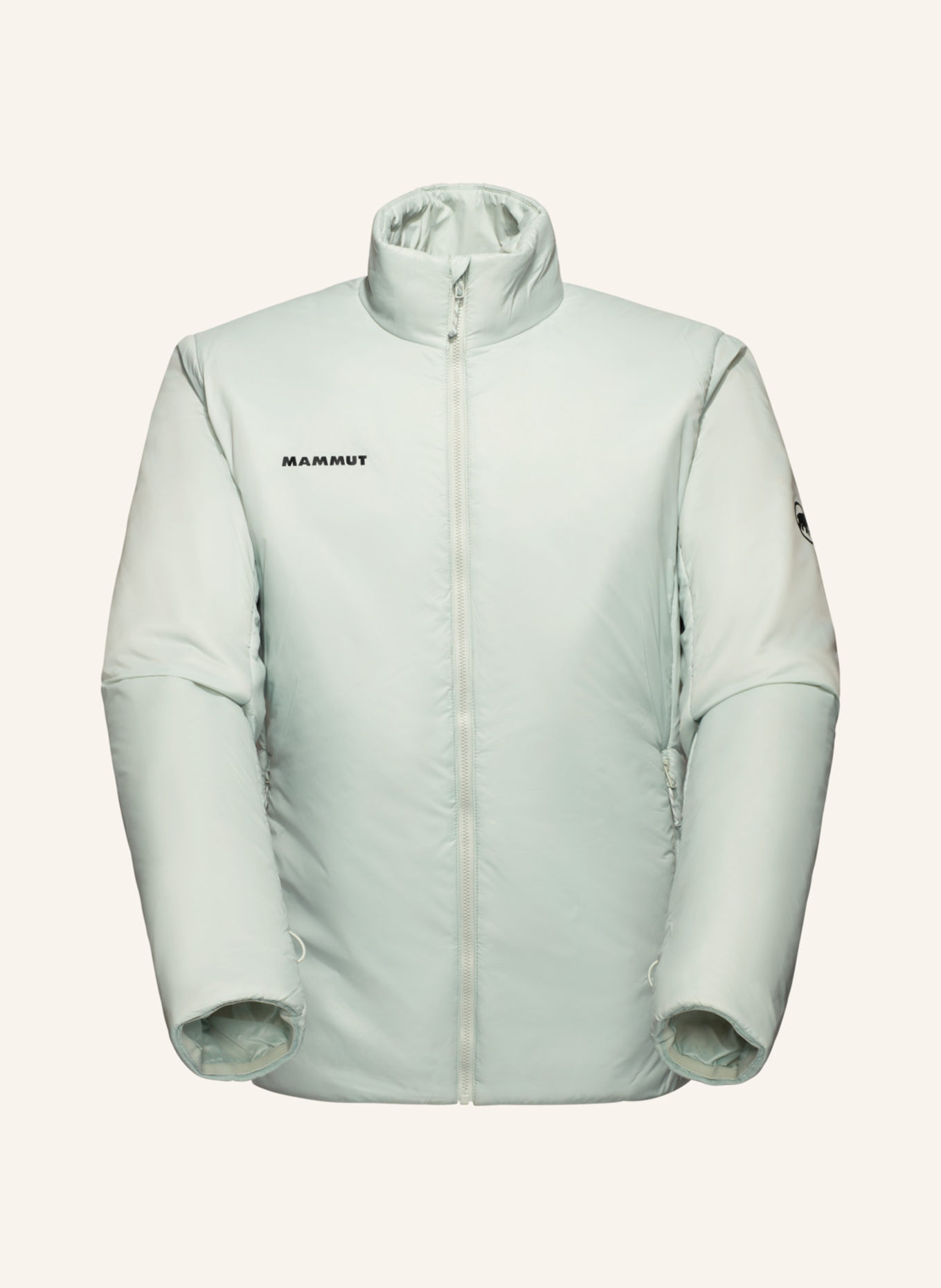 MAMMUT 2-in-1-Jacke ALTO LIGHT HS HOODED: GRAU/ SCHWARZ