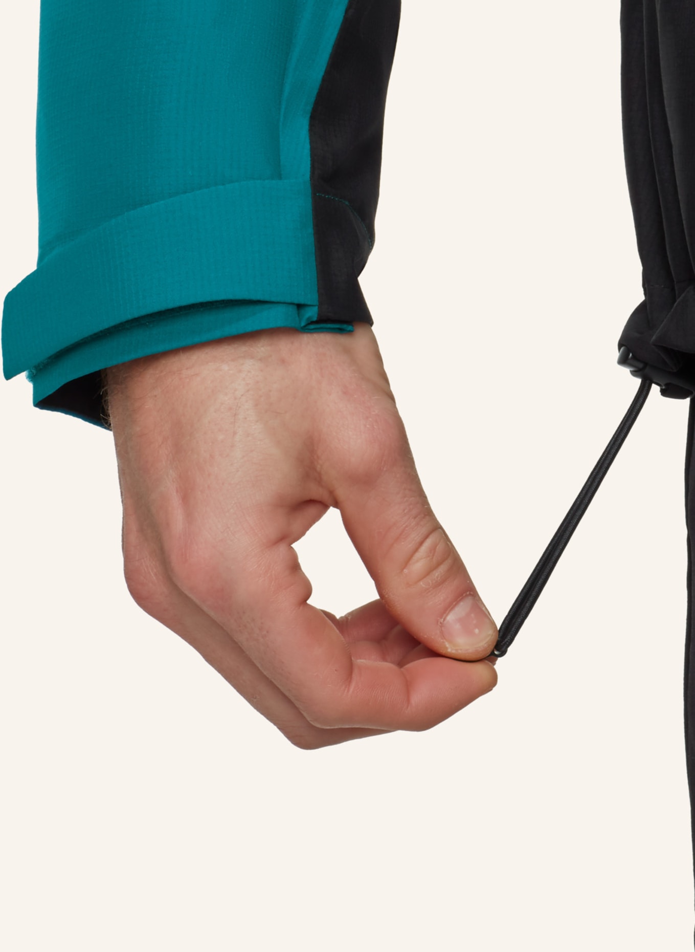 MAMMUT 2-in-1-Jacke ALTO LIGHT HS HOODED: GRÜN