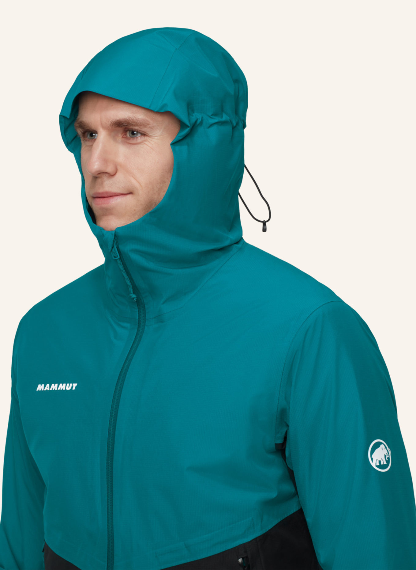 MAMMUT 2-in-1-Jacke ALTO LIGHT HS HOODED: GRÜN