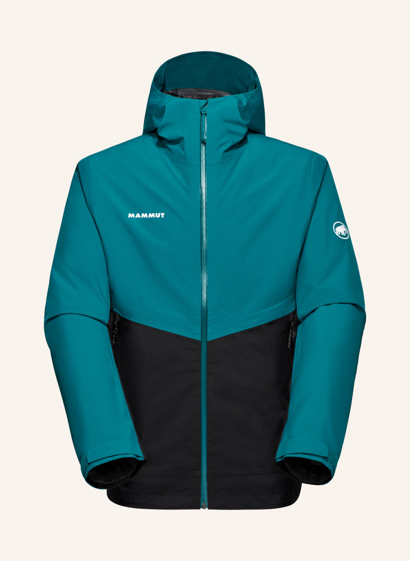 MAMMUT 2-in-1-Jacke ALTO LIGHT HS HOODED: GRÜN
