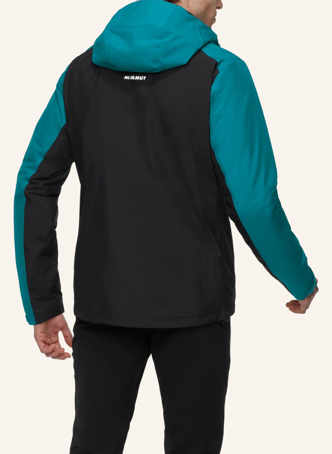 MAMMUT 2-in-1-Jacke ALTO LIGHT HS HOODED: GRÜN