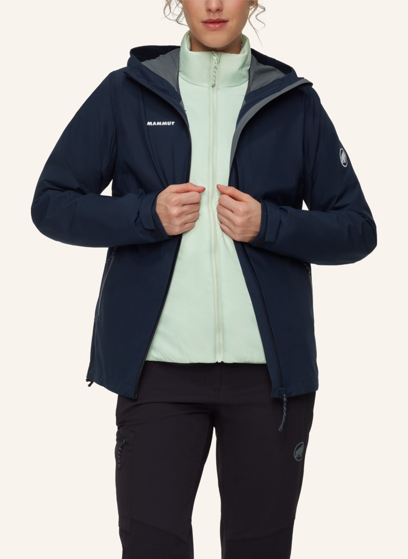 MAMMUT 2-in-1-Jacke ALTO LIGHT: BLAU