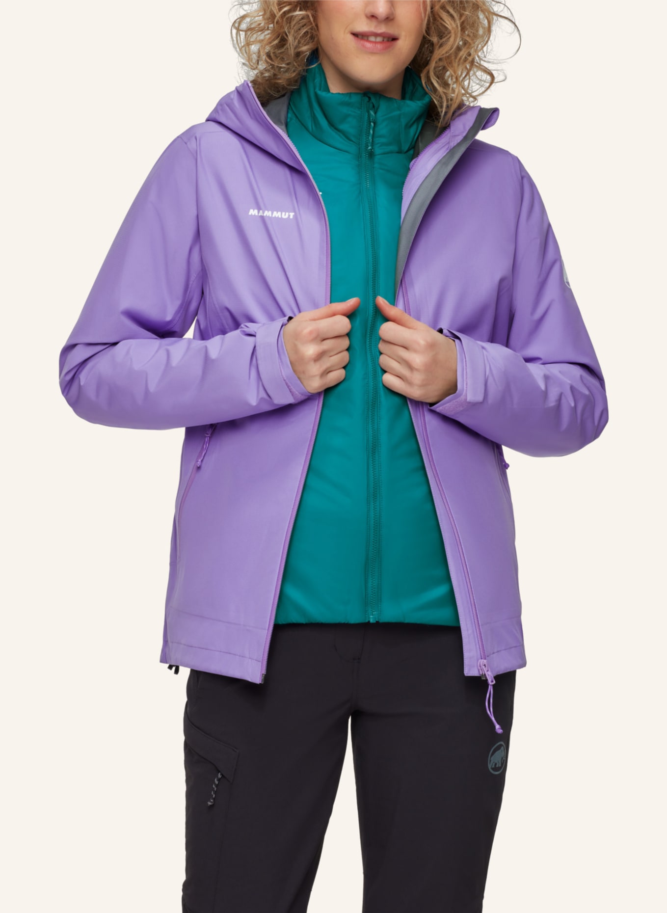 MAMMUT 2-in-1-Jacke ALTO LIGHT: LILA