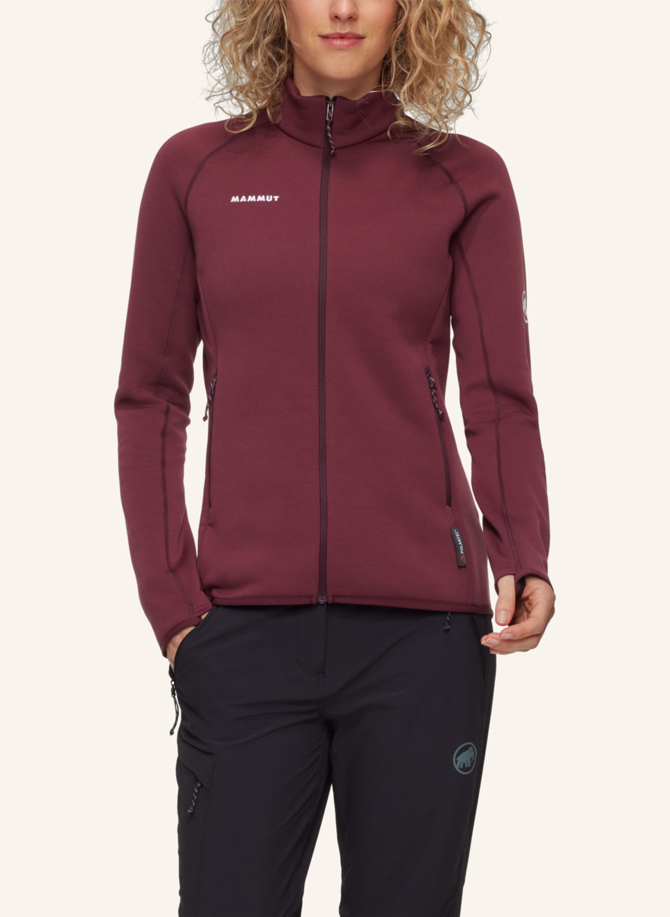 MAMMUT Midlayer-Jacke ACONCAGUA: ROT