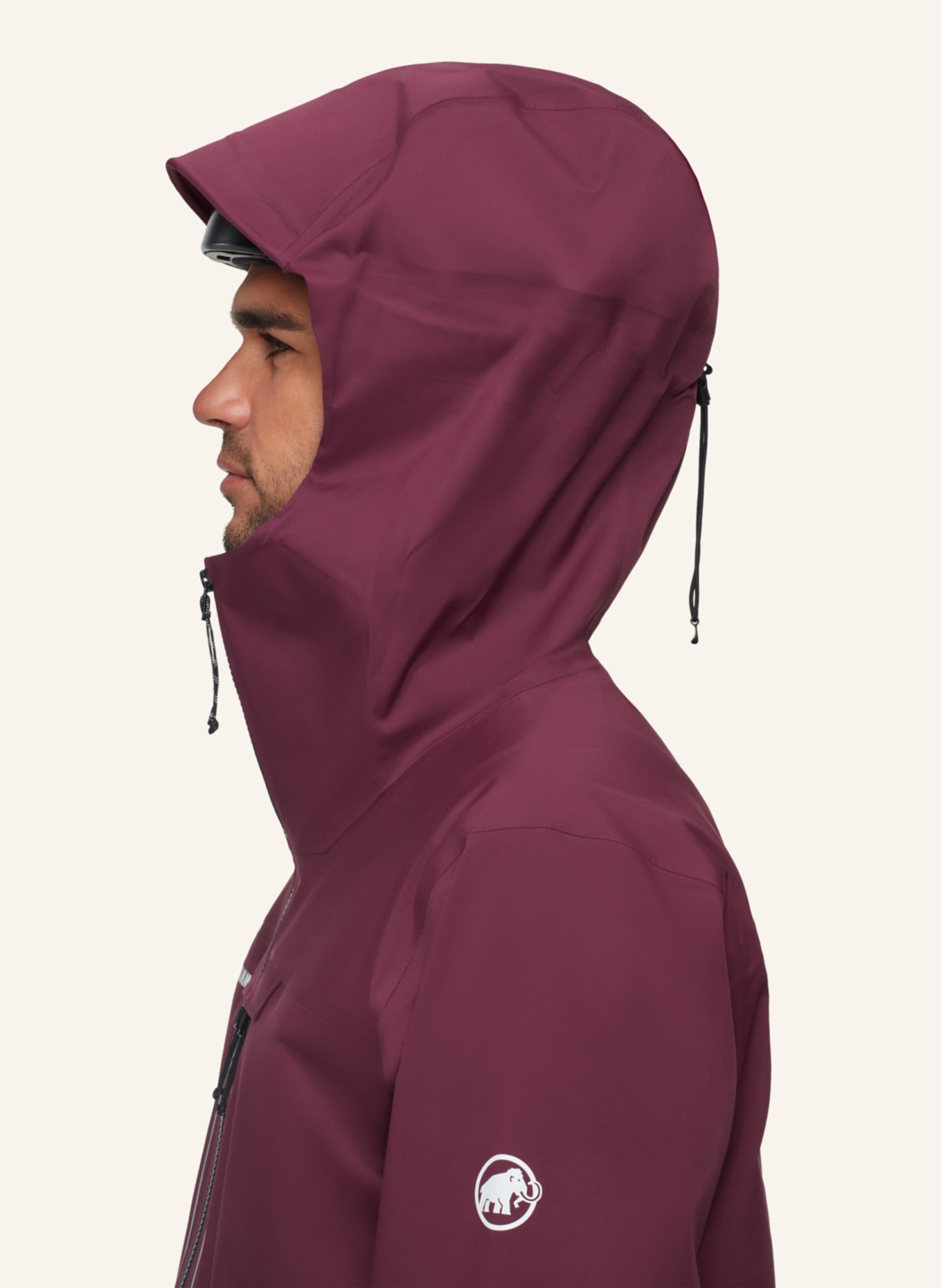 MAMMUT Hardshell-Skijacke HALDIGRAT: ROT