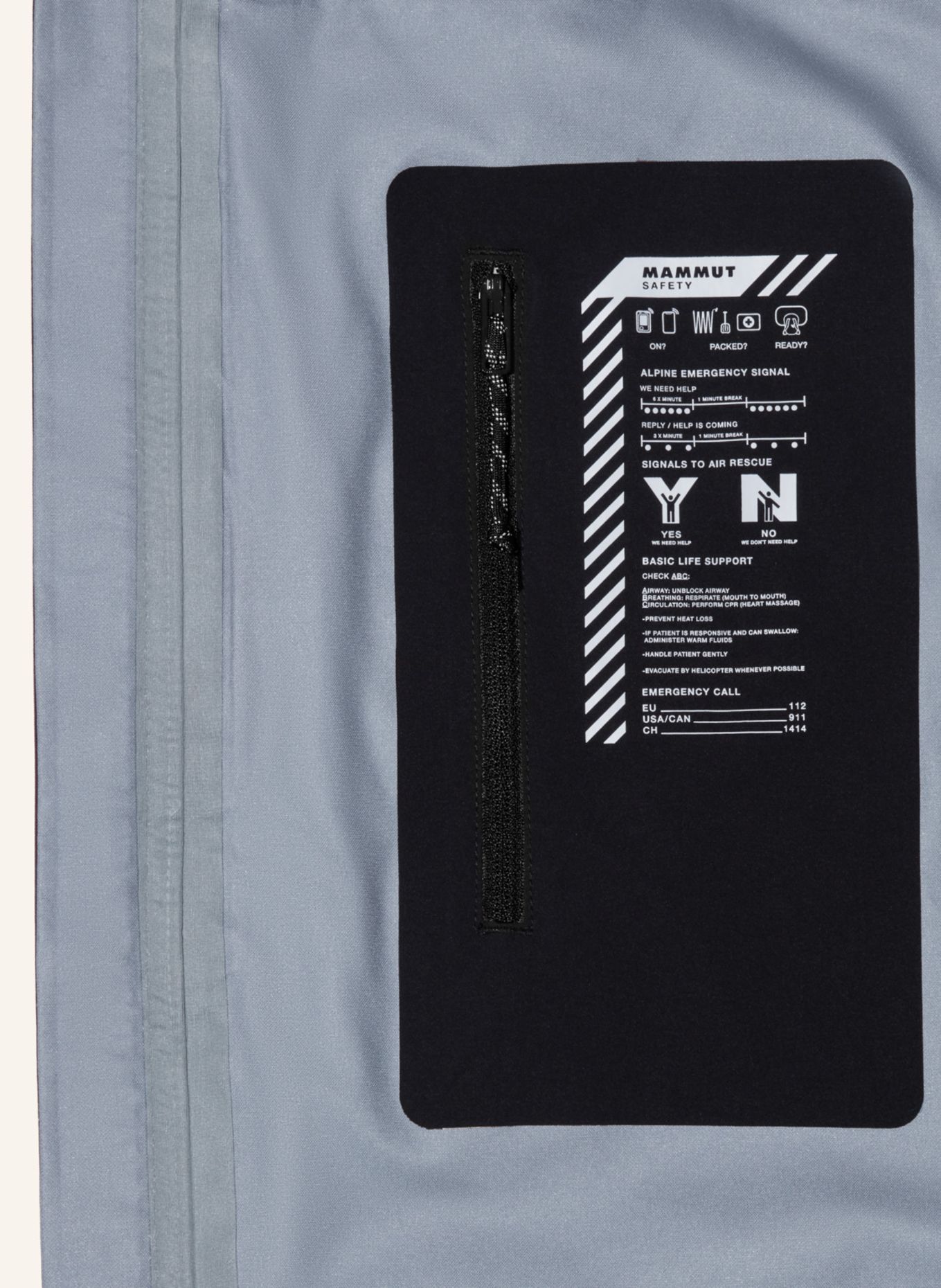 MAMMUT Hardshell-Skijacke HALDIGRAT: ROT