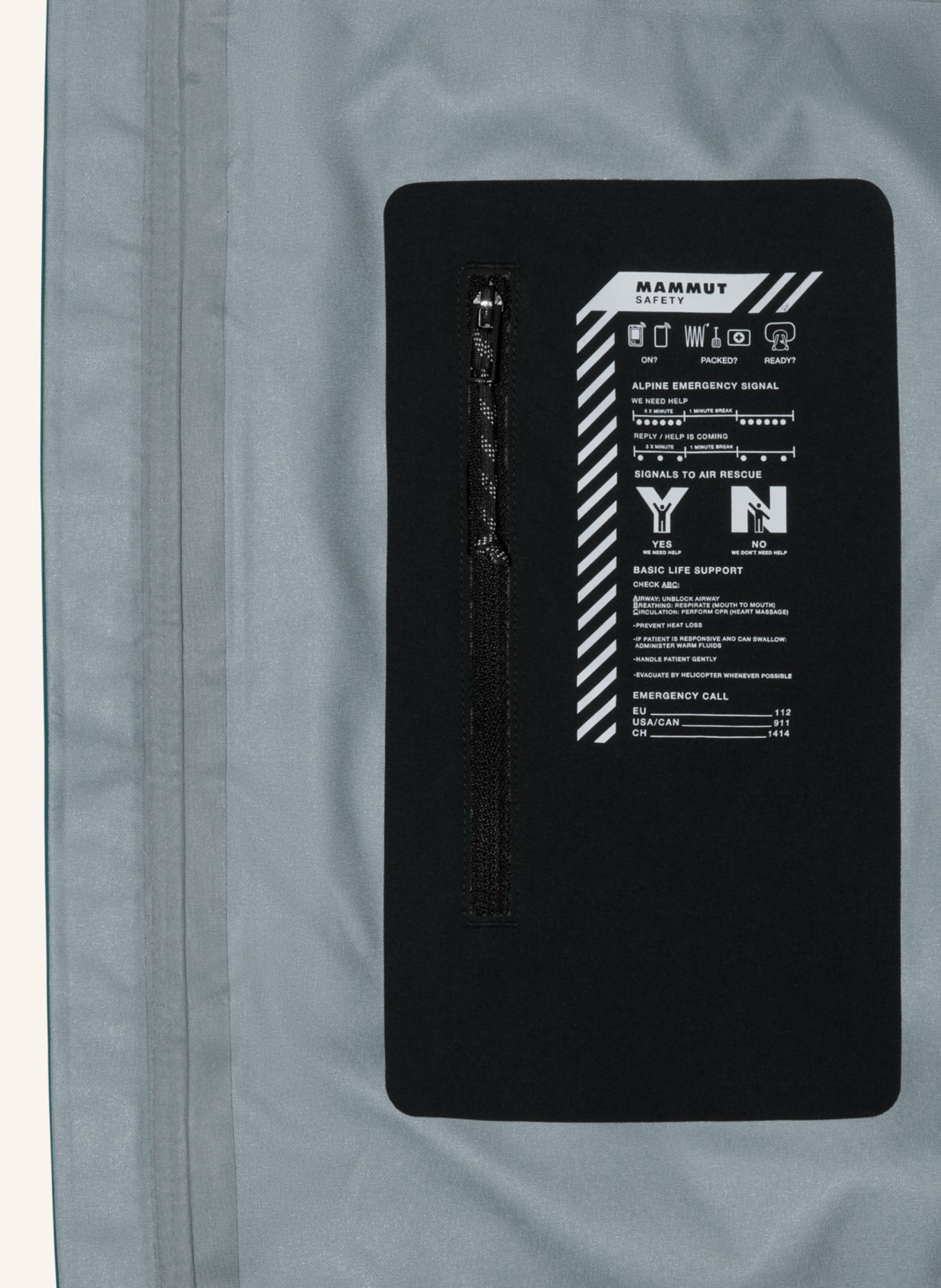 MAMMUT Hardshell-Skijacke HALDIGRAT: GRÜN