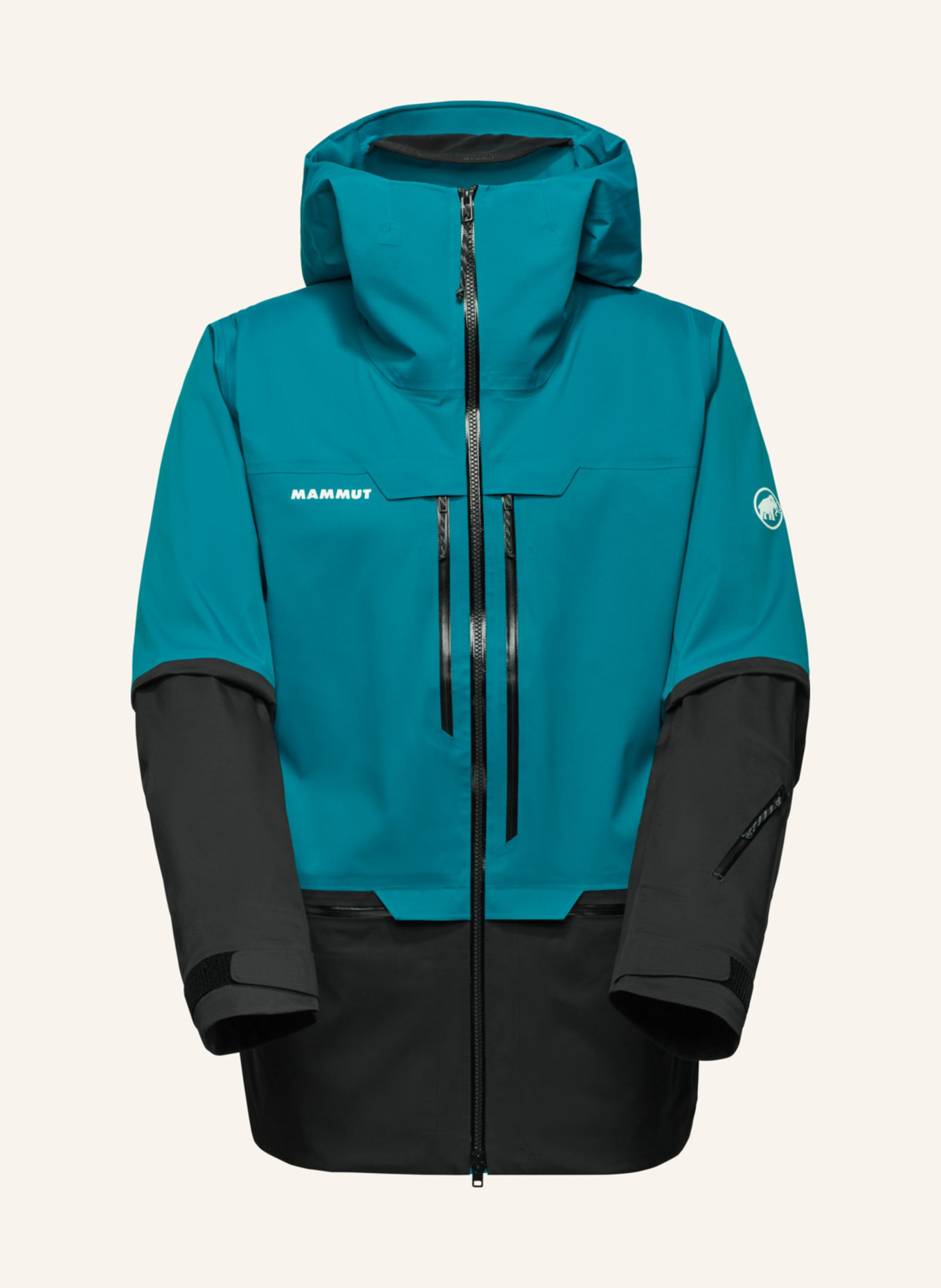 MAMMUT Hardshell-Skijacke HALDIGRAT: GRÜN