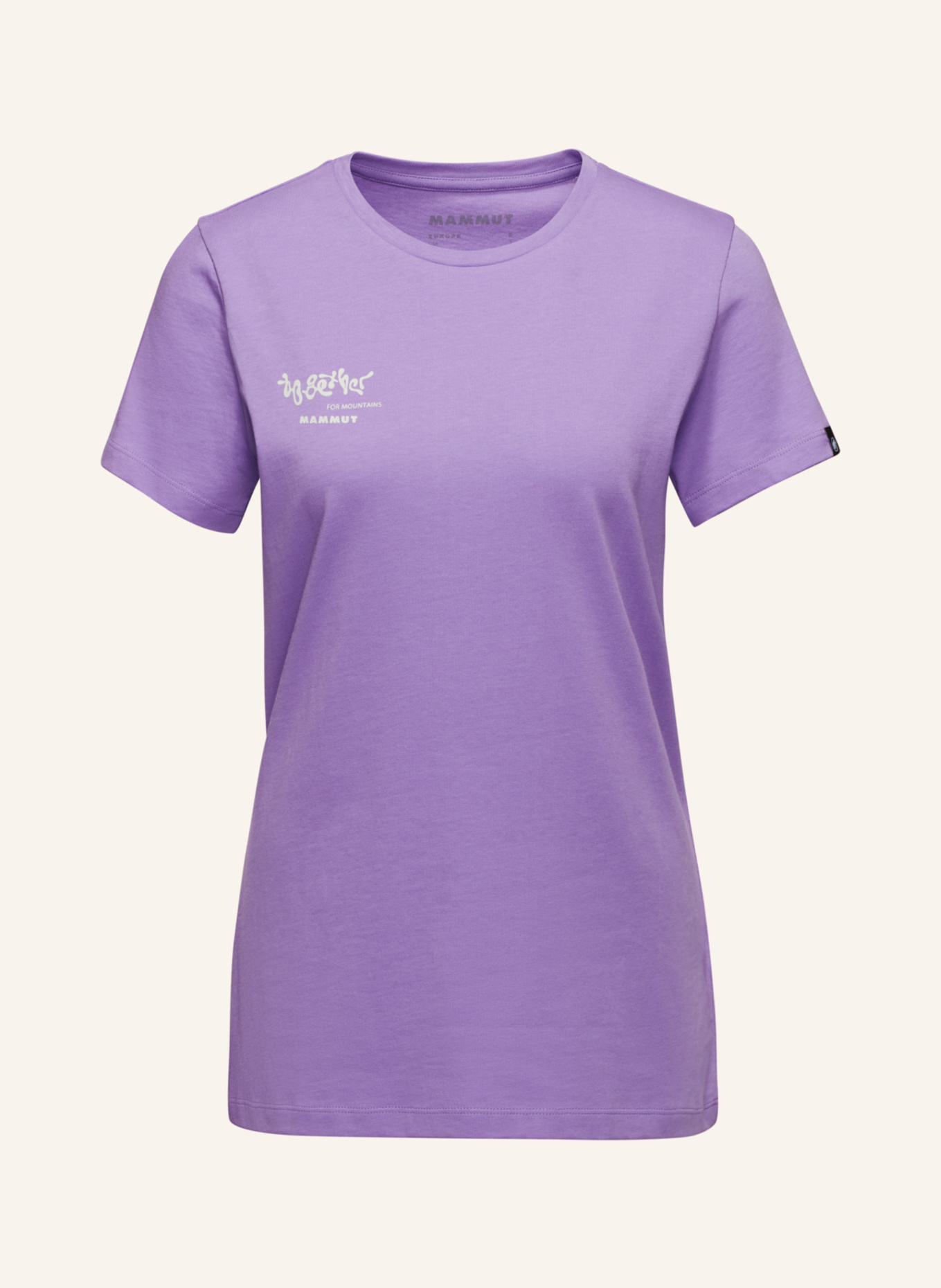 MAMMUT T-Shirt MASSONE TOGETHER: LILA