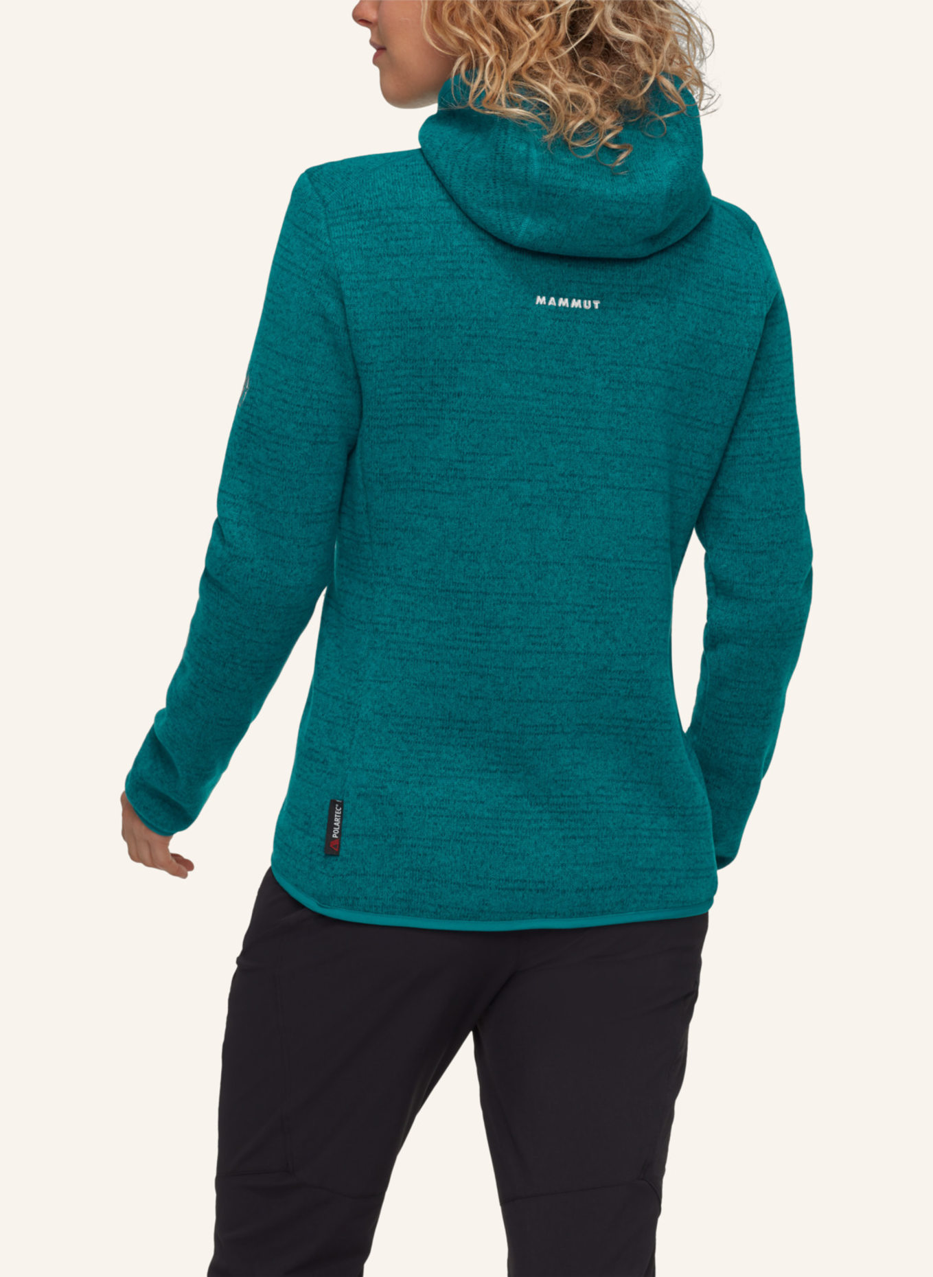 MAMMUT Midlayer Jacke ARCTIC IV mit Kapuze: GRÜN