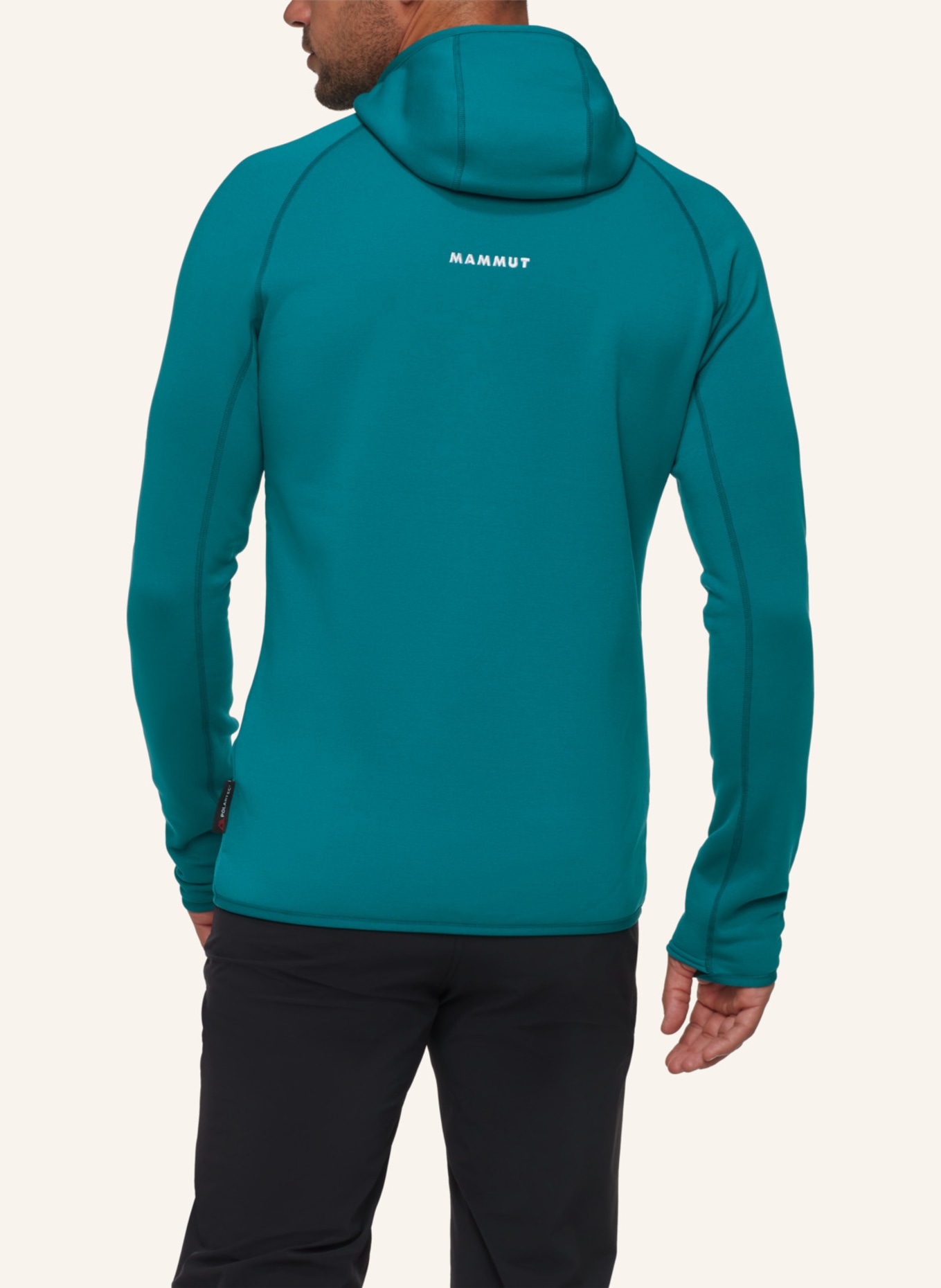 MAMMUT Midlayer Jacke ACONCAGUA mit Kapuze: GRÜN