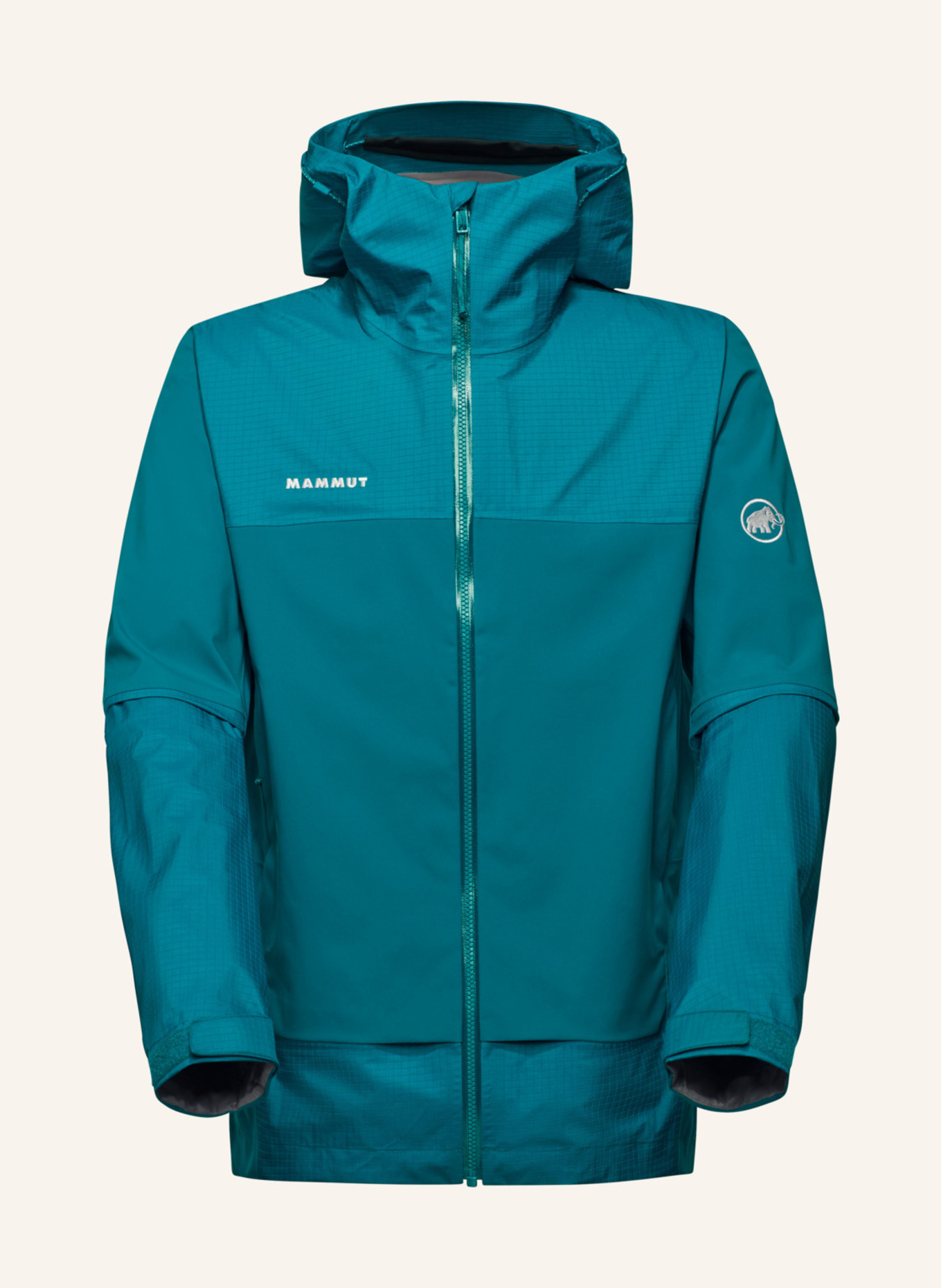 MAMMUT Hardshell-Jacke DUCAN GUIDE HS HOODED: GRÜN