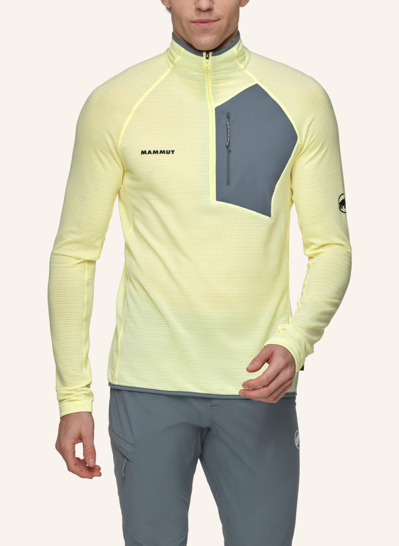MAMMUT Midlayer AENERGY LIGHT: GELB