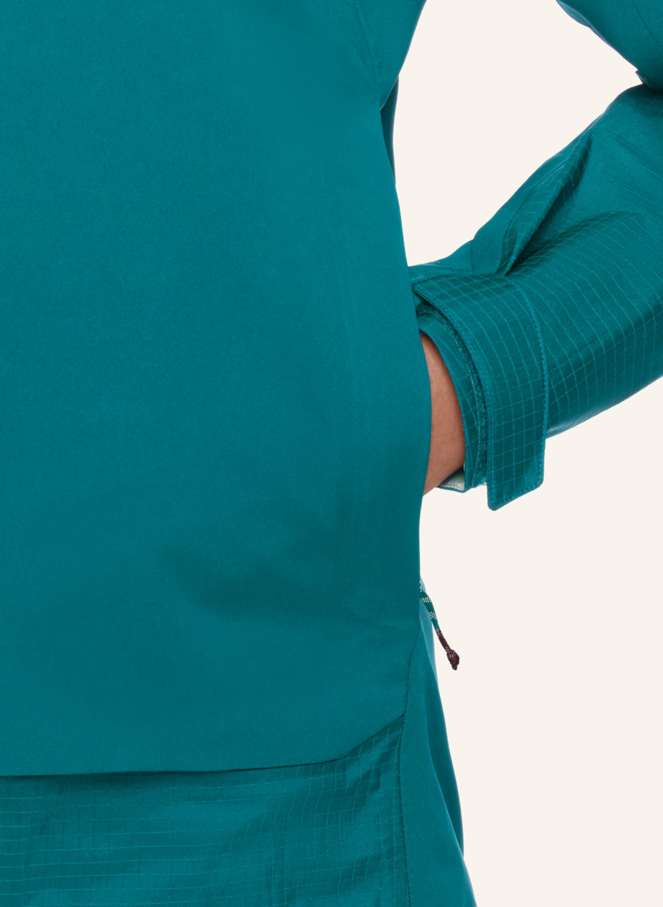 MAMMUT Hardshelljacke DUCAN GUIDE HS mit Kapuze: GRÜN