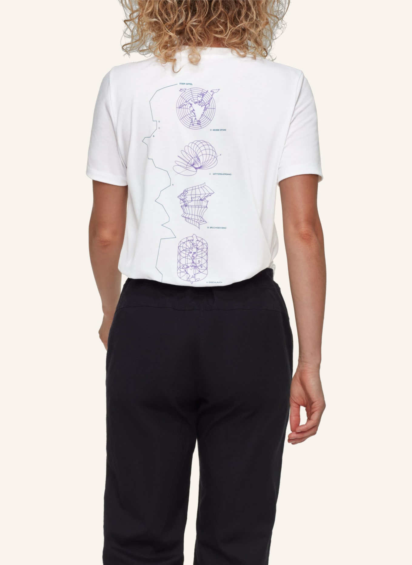 MAMMUT Mountain T-Shirt Women Eiger: WEISS