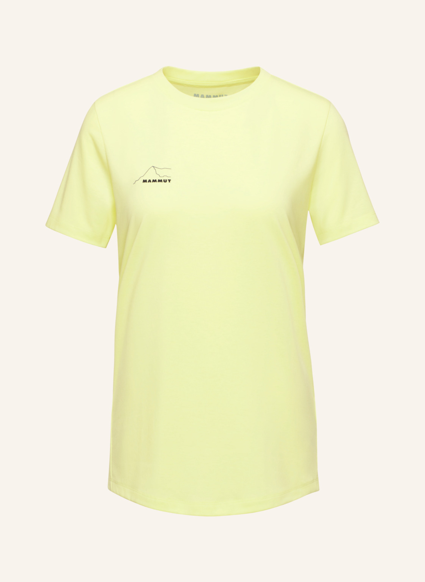 MAMMUT Mountain T-Shirt Women Eiger: GELB
