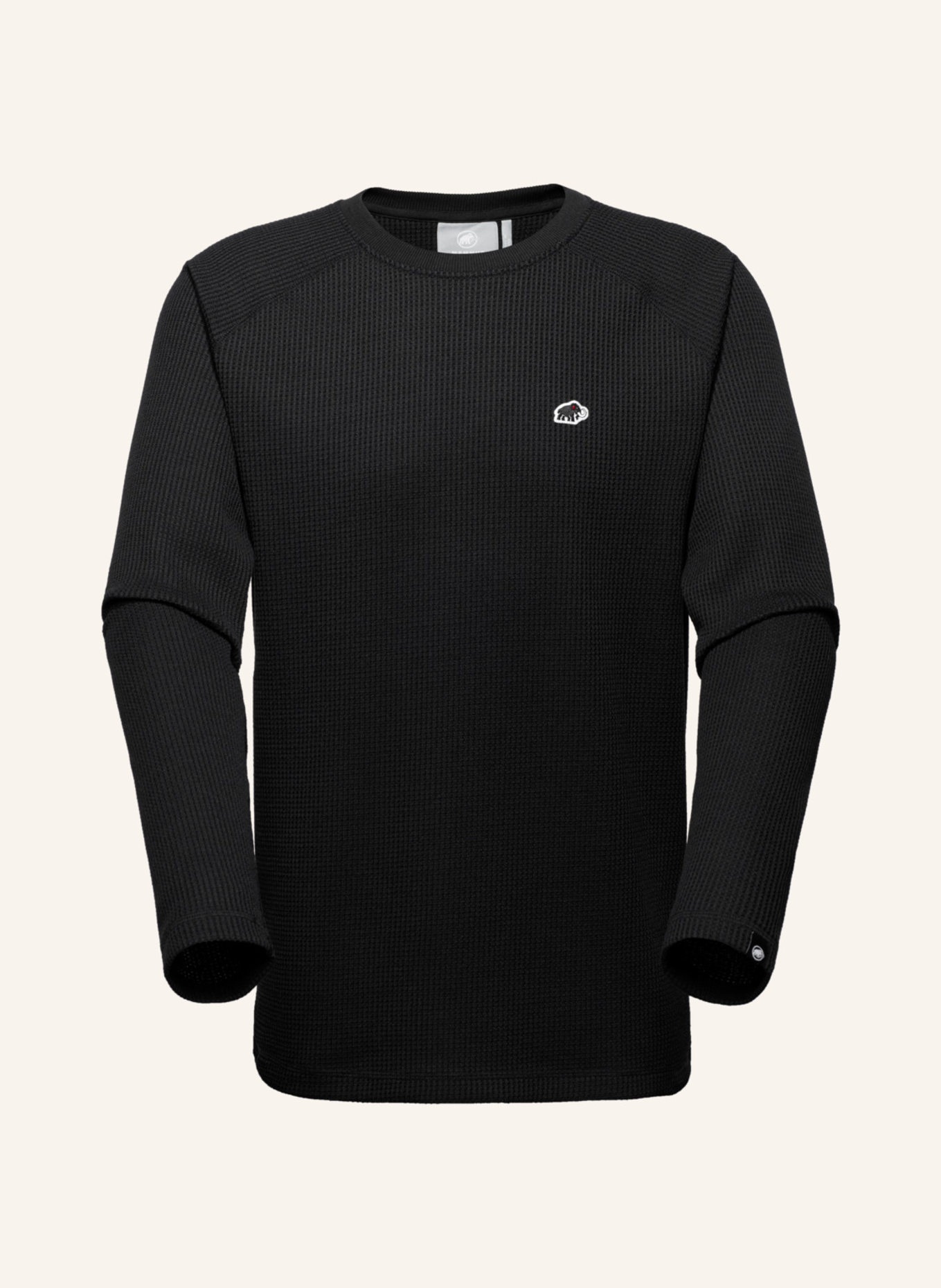 MAMMUT Longsleeve: SCHWARZ