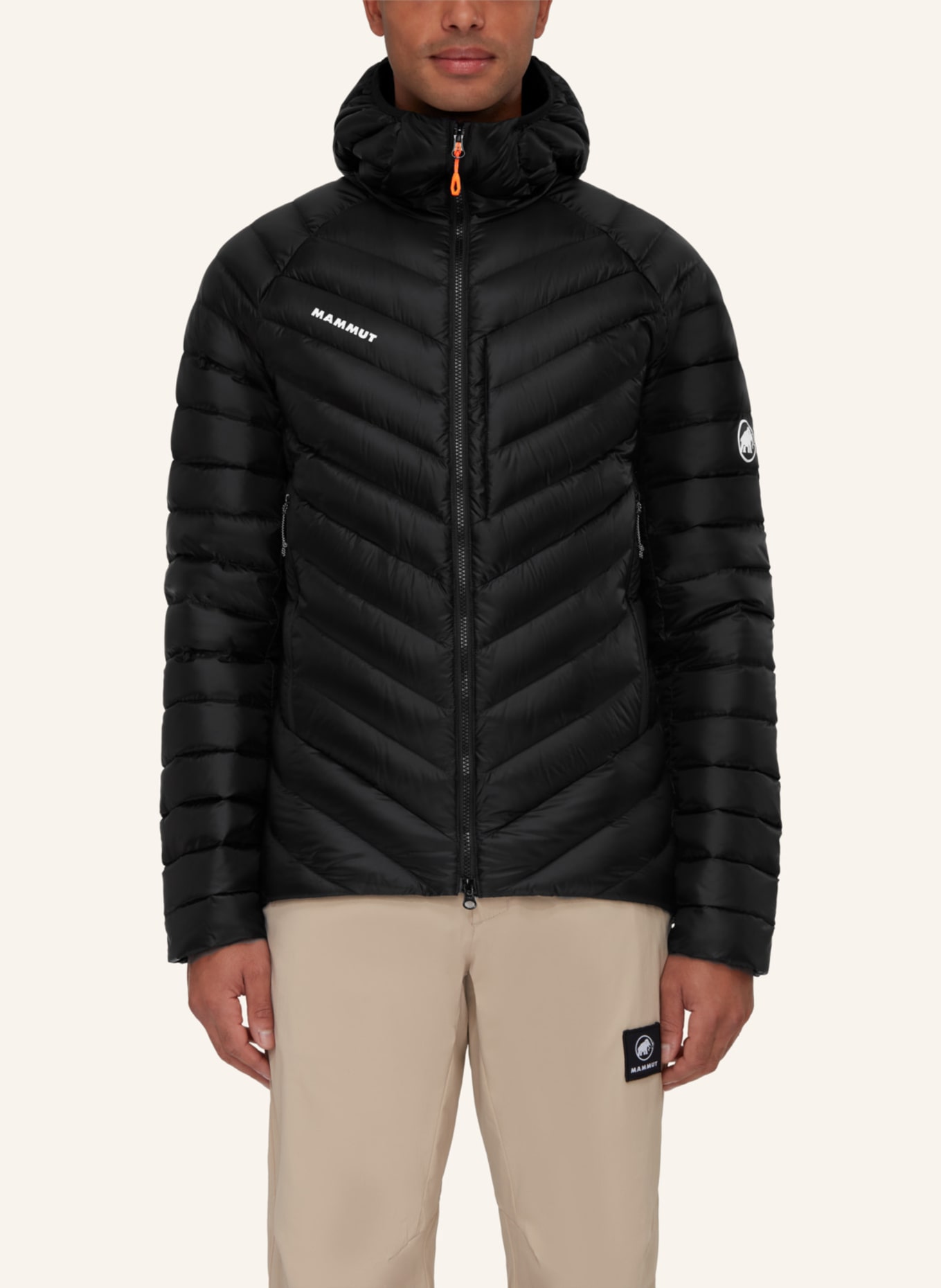 MAMMUT Broad Peak IN Hooded Jacket Men: SCHWARZ