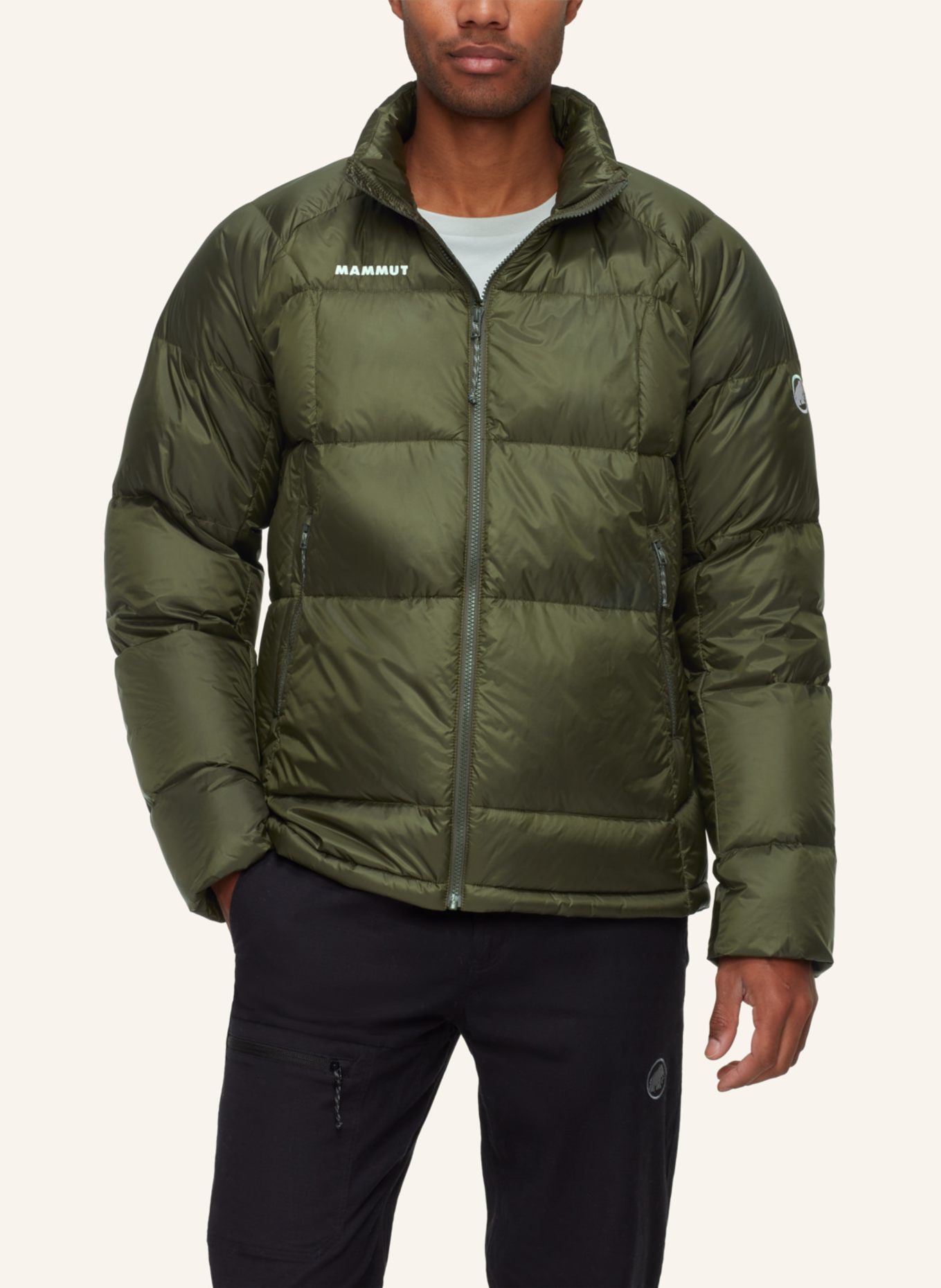 MAMMUT Daunenjacke GLACIER GLOW IN: GRÜN