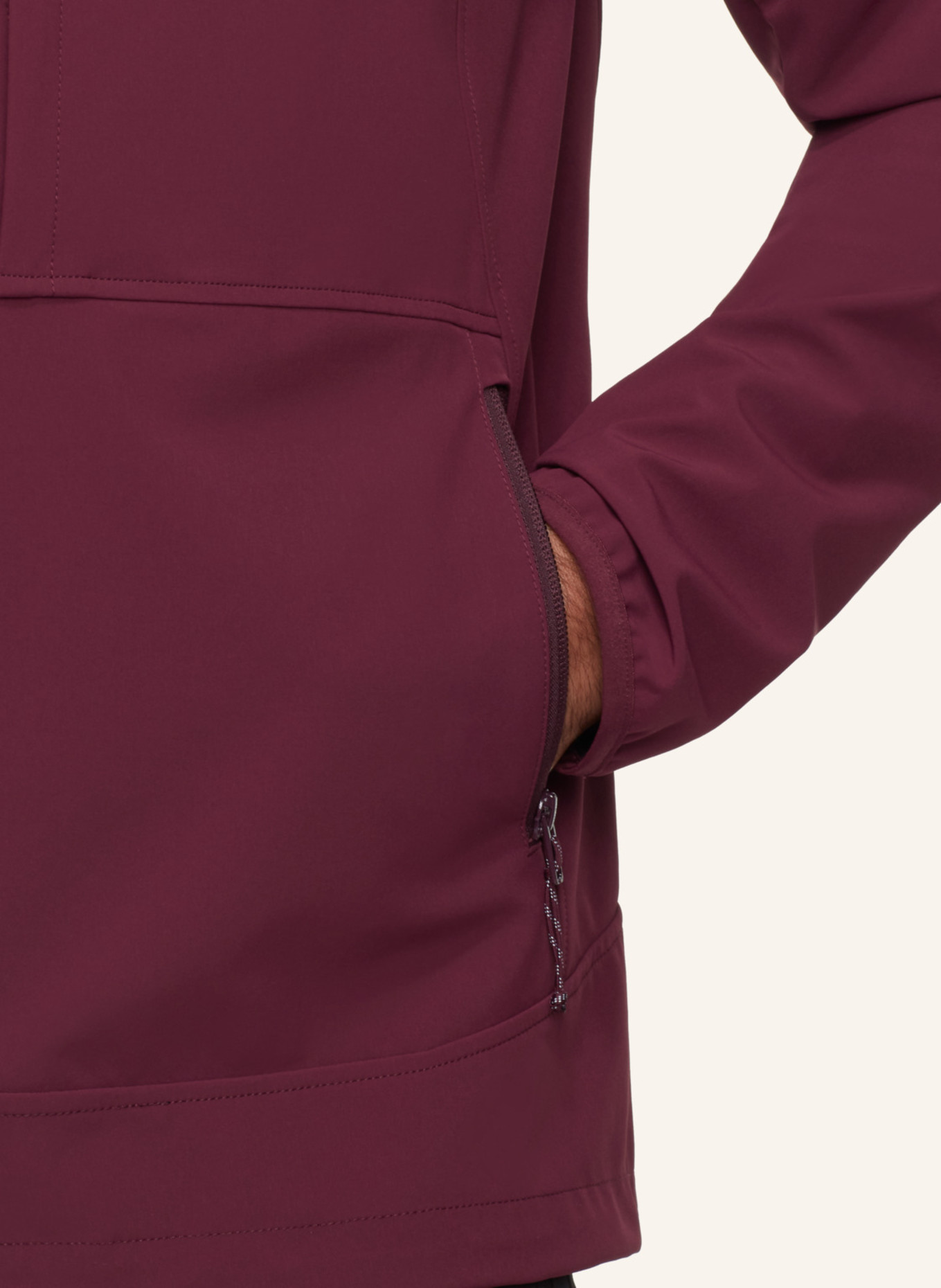 MAMMUT Ultimate Comfort SO Hooded Jacket Men: ROT