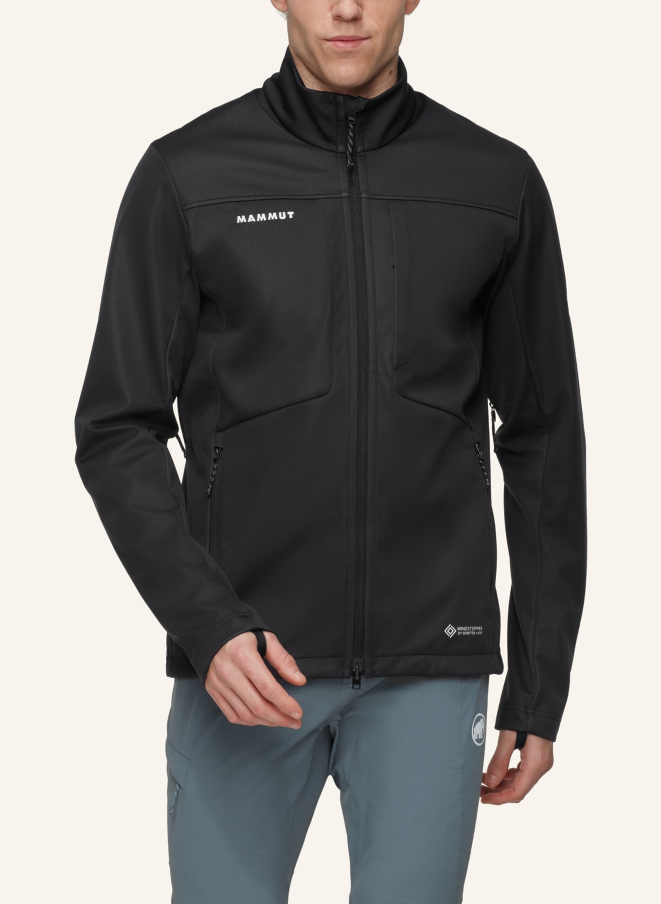 MAMMUT Ultimate VIII SO Jacket Men: SCHWARZ
