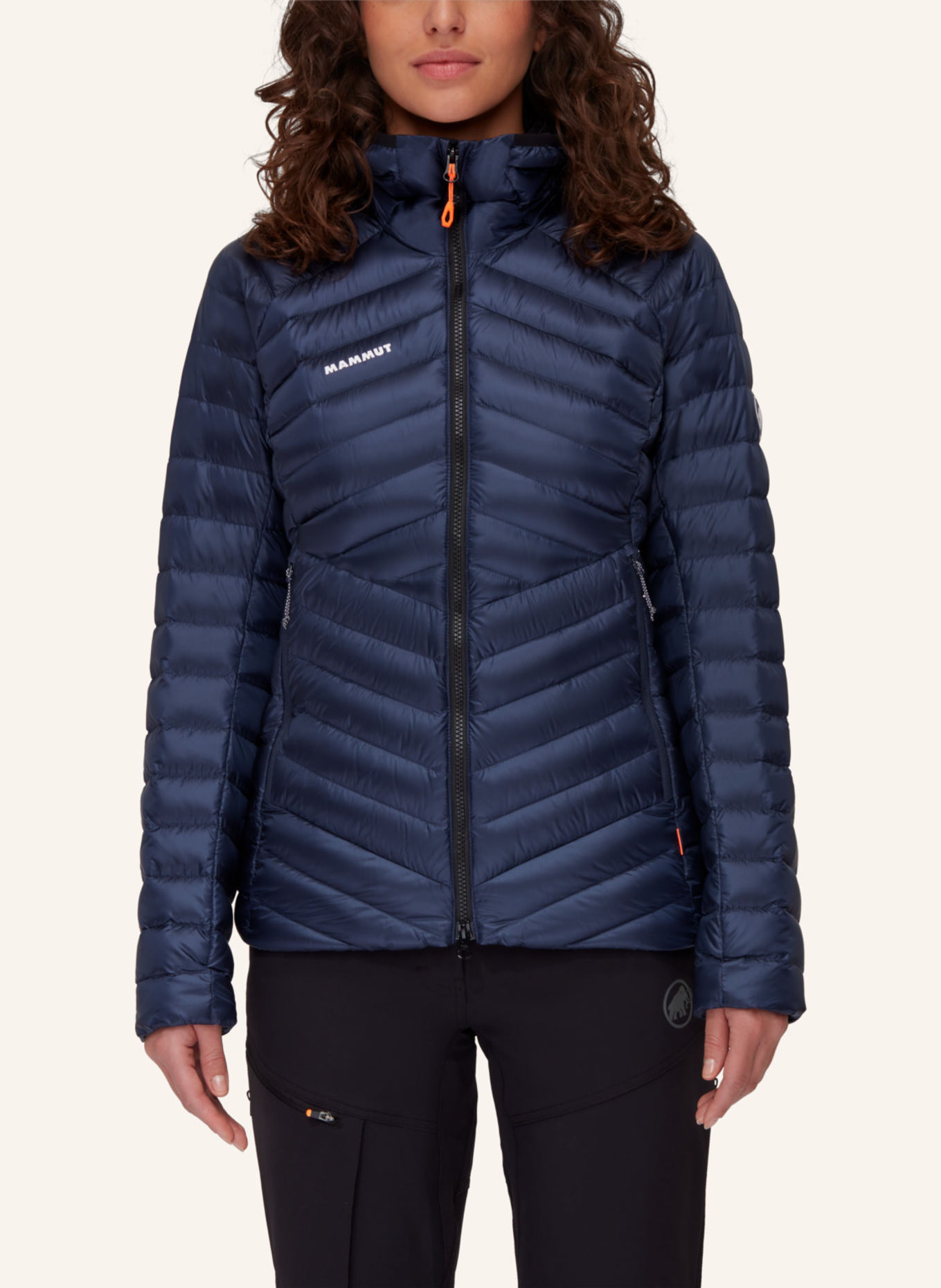 MAMMUT Broad Peak IN Hooded Jacket Women: BLAU