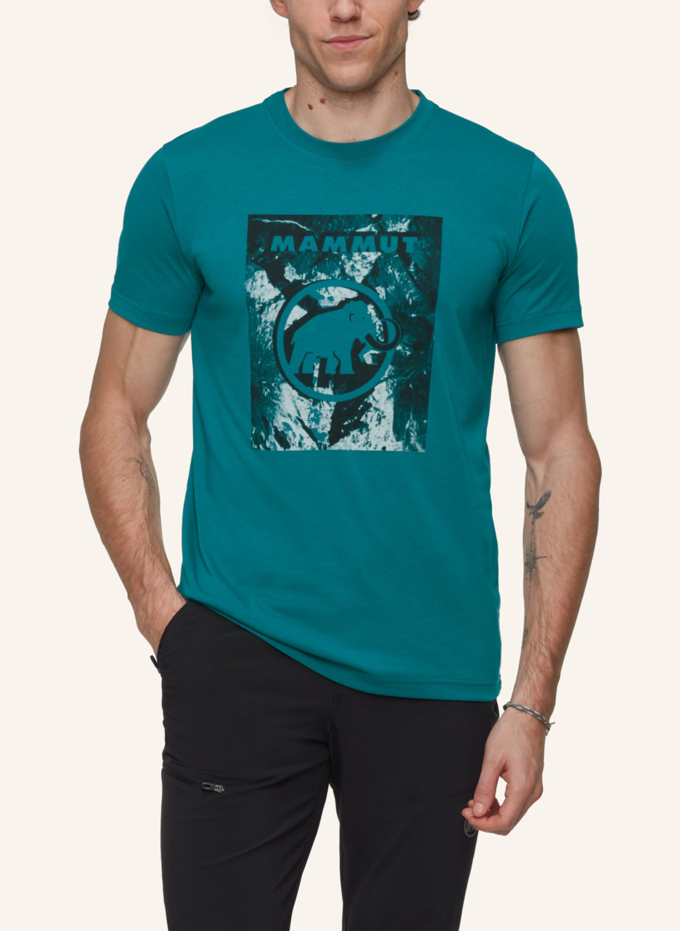 MAMMUT T-Shirt TROVAT: GRÜN