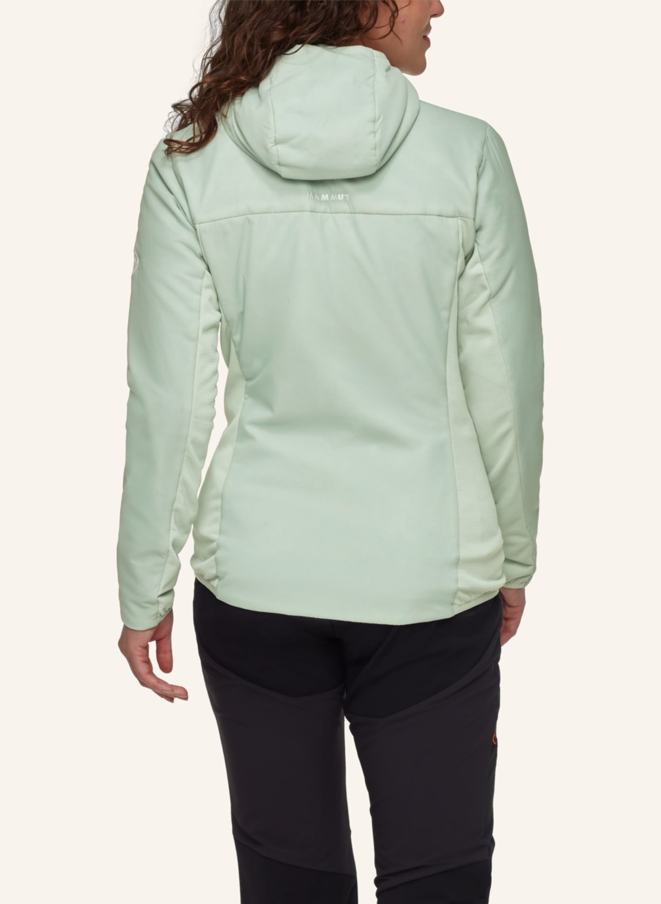 MAMMUT Hybridjacke RIME LIGHT IN HYBRID mit Kapuze: GRÜN