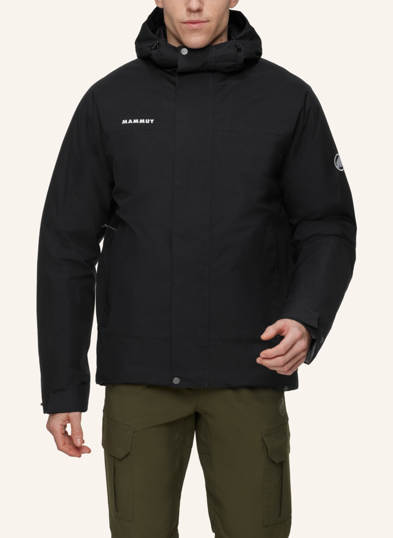 MAMMUT Daunenjacke TREELINE: SCHWARZ