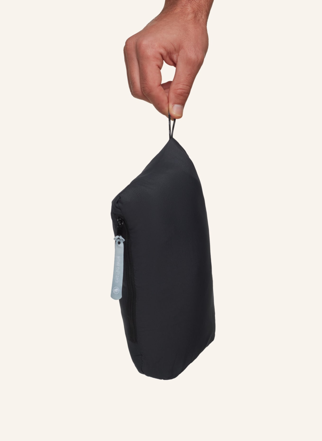 MAMMUT Hybridjacke RIME LIGHT IN HYBRID mit Kapuze: SCHWARZ