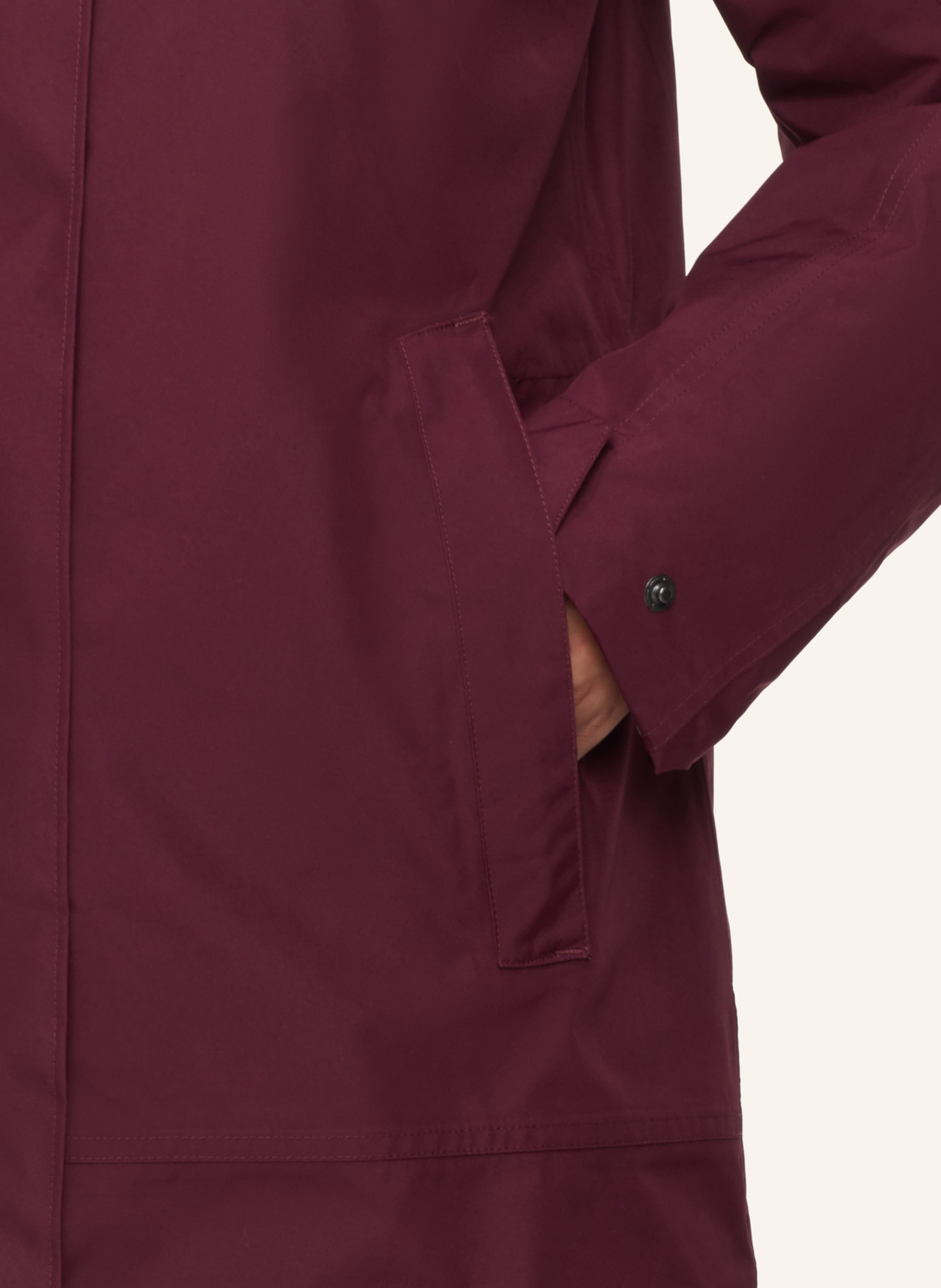 MAMMUT Winterparka TREELINE HS THERMO mit Kapuze: ROT