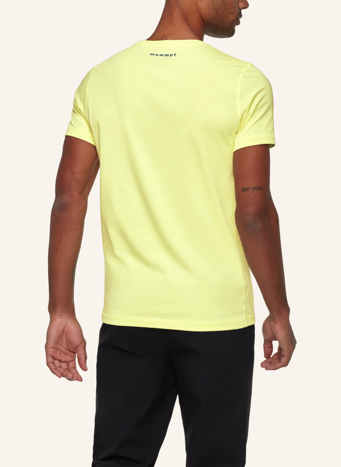 MAMMUT T-Shirt CORE GEAR: GELB