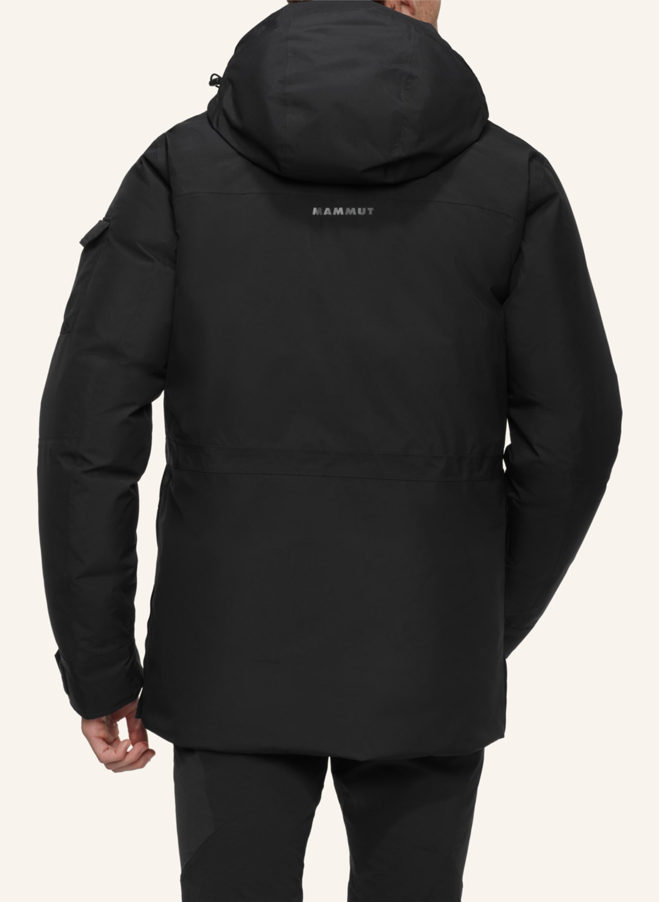 MAMMUT Winterjacke OBELISK GORE-TEX HS THERMO: SCHWARZ