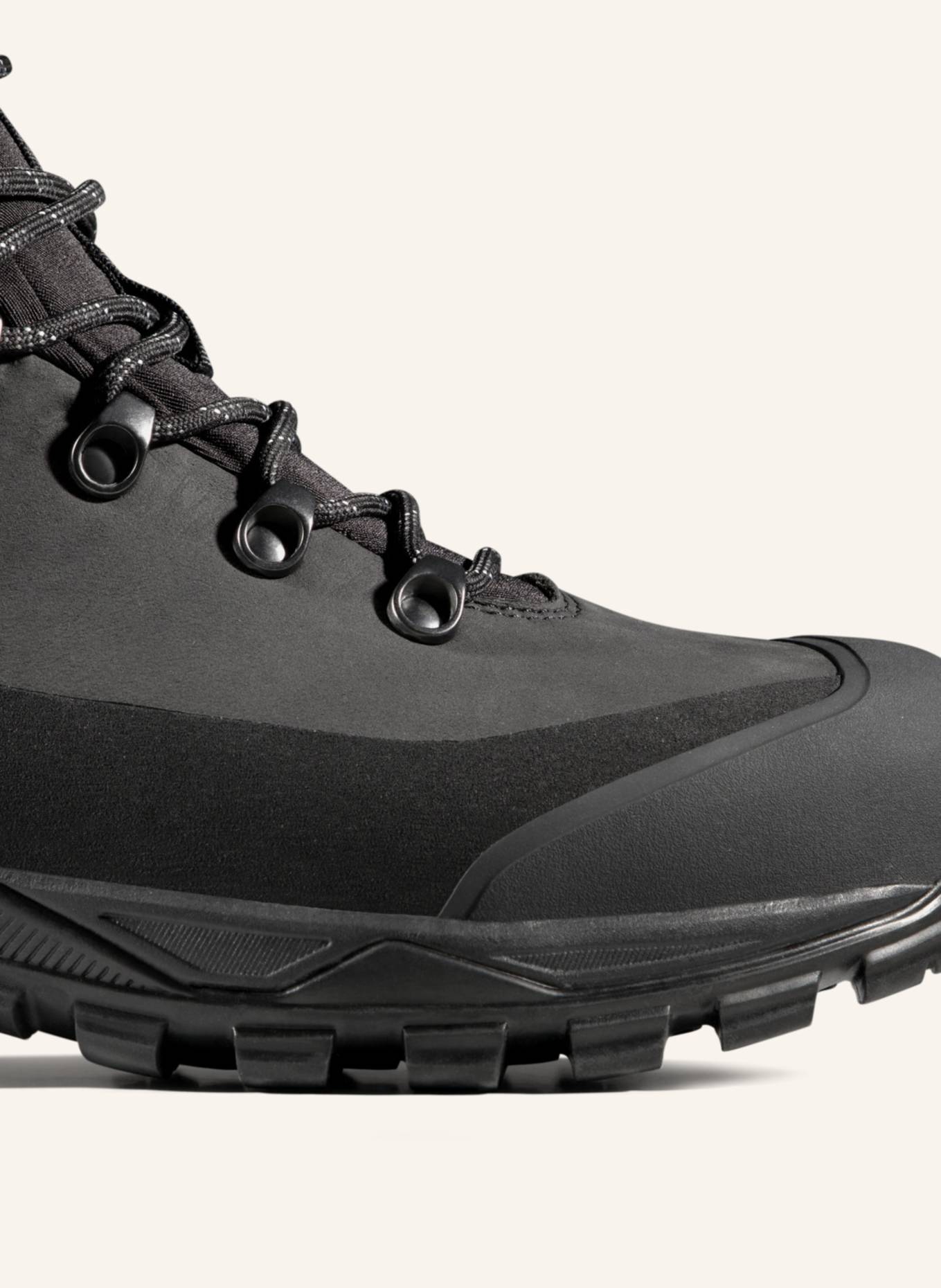 MAMMUT Wanderschuh BLACKFIN LEATHER HIGH GTX: SCHWARZ
