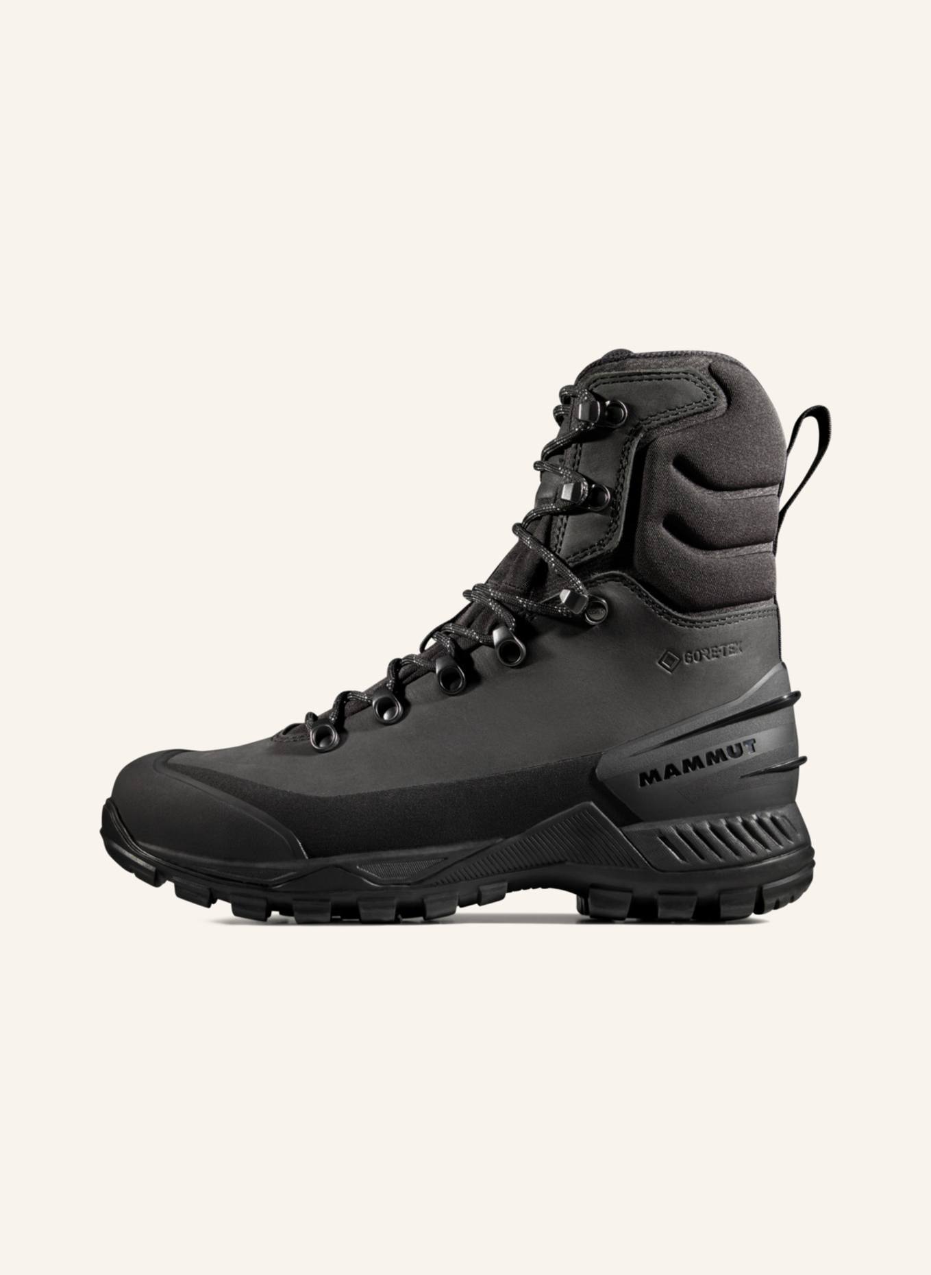 MAMMUT Wanderschuh BLACKFIN LEATHER HIGH GTX: SCHWARZ