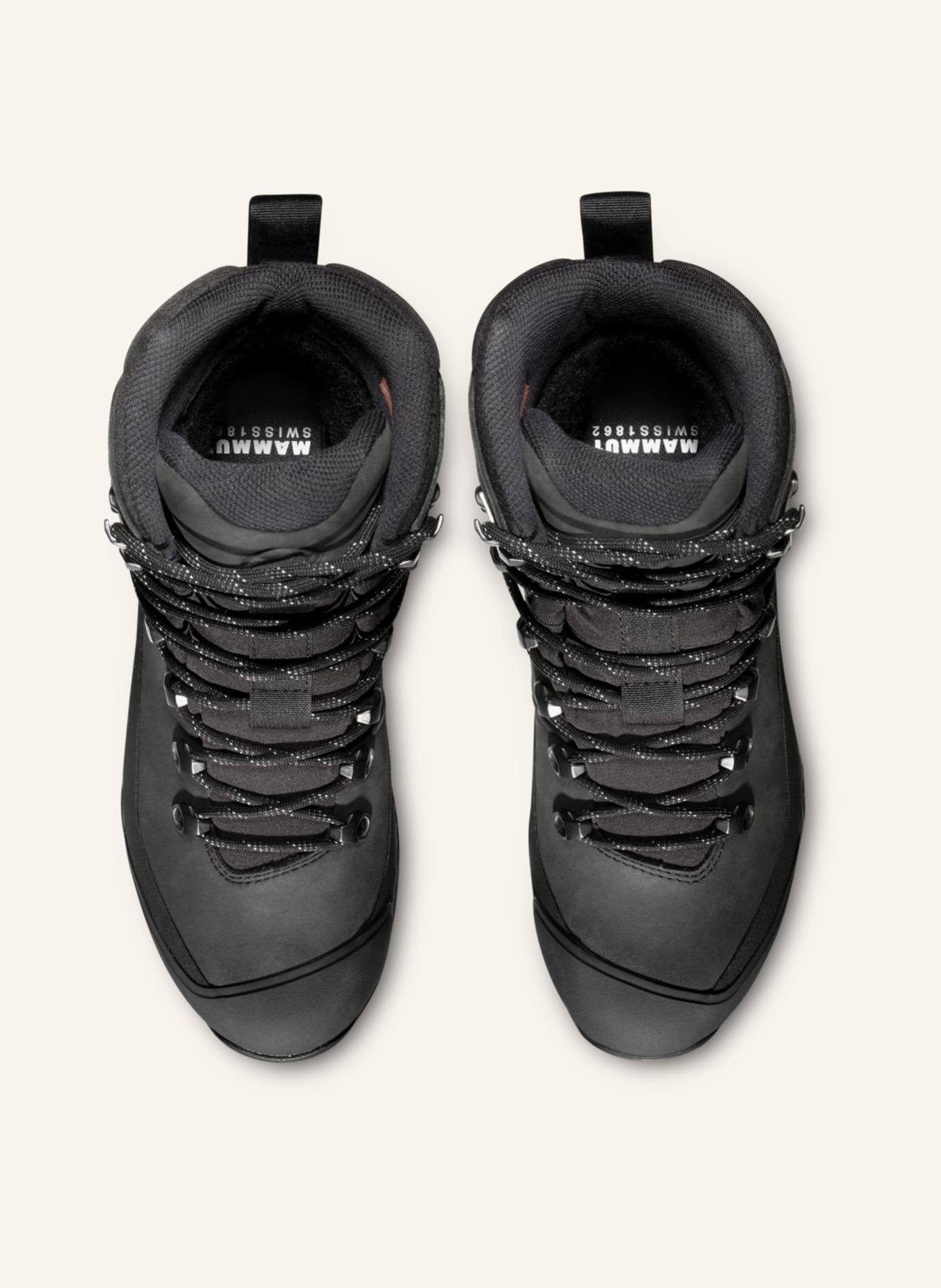 MAMMUT Wanderschuh BLACKFIN LEATHER HIGH GTX: SCHWARZ