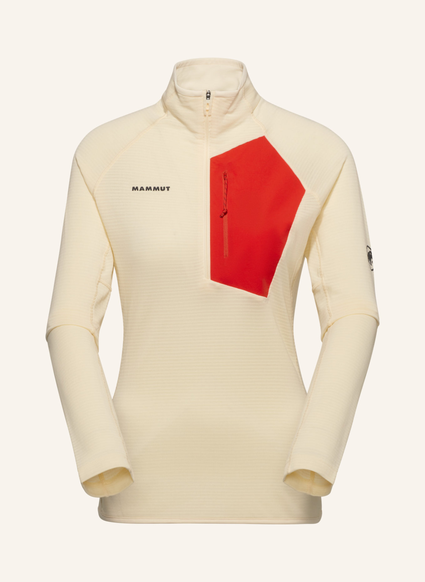 MAMMUT Midlayerpullover AENERGY LIGHT ML HALF ZIP PULL: GELB