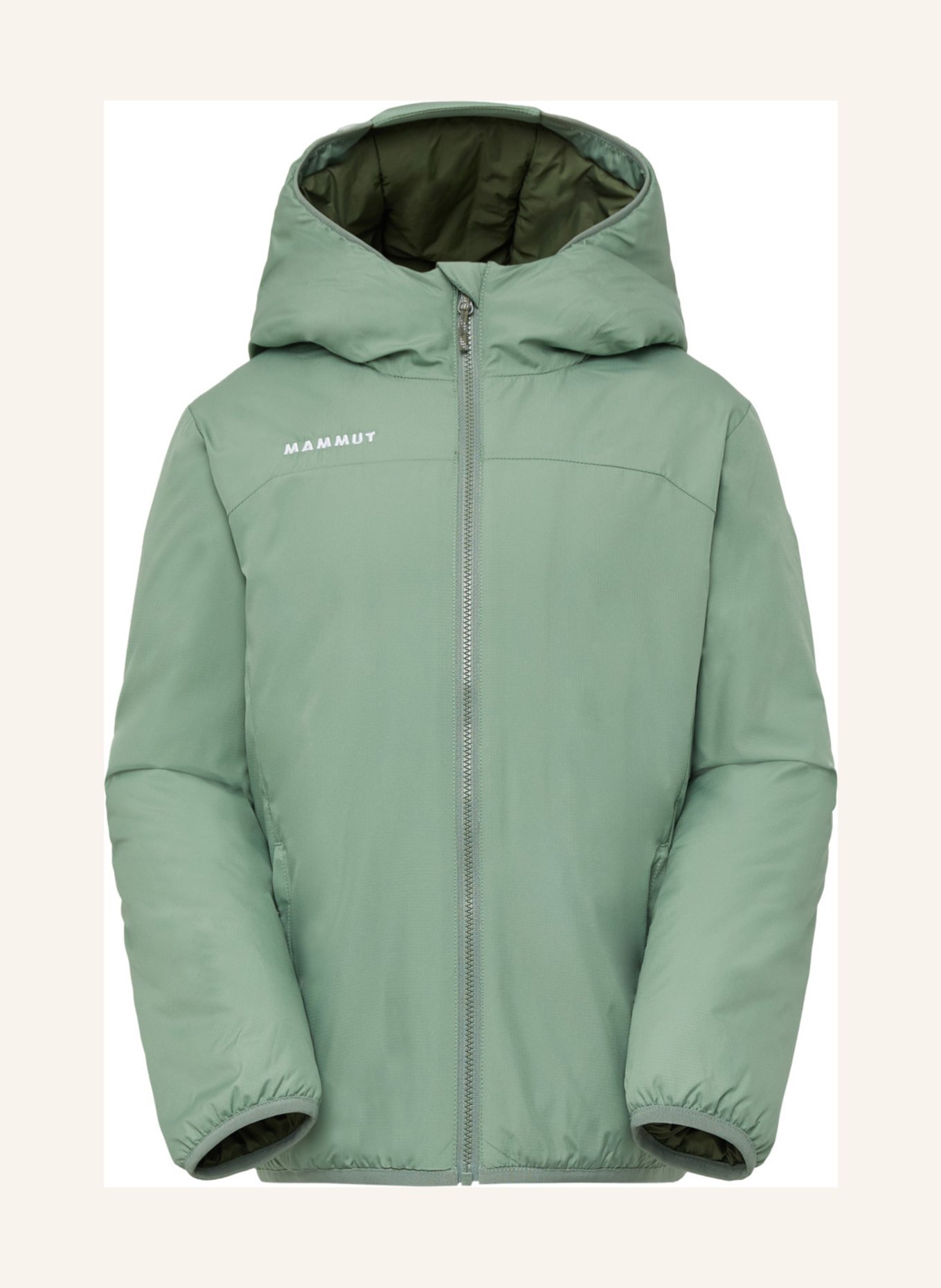 MAMMUT Isolationsjacke RIME IN mit Kapuze: GRÜN