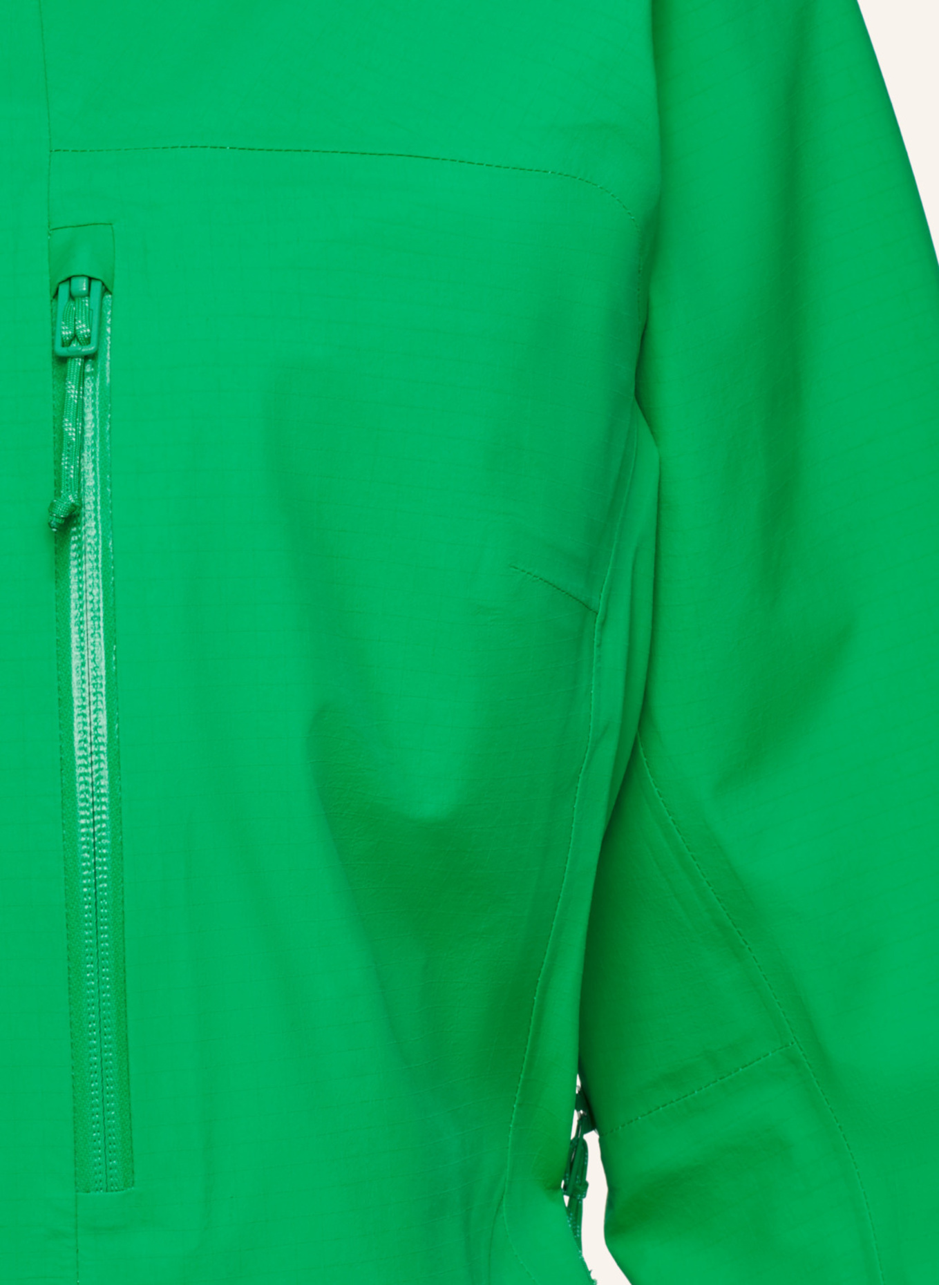MAMMUT Hardshelljacke TAISS mit Kapuze: GRÜN