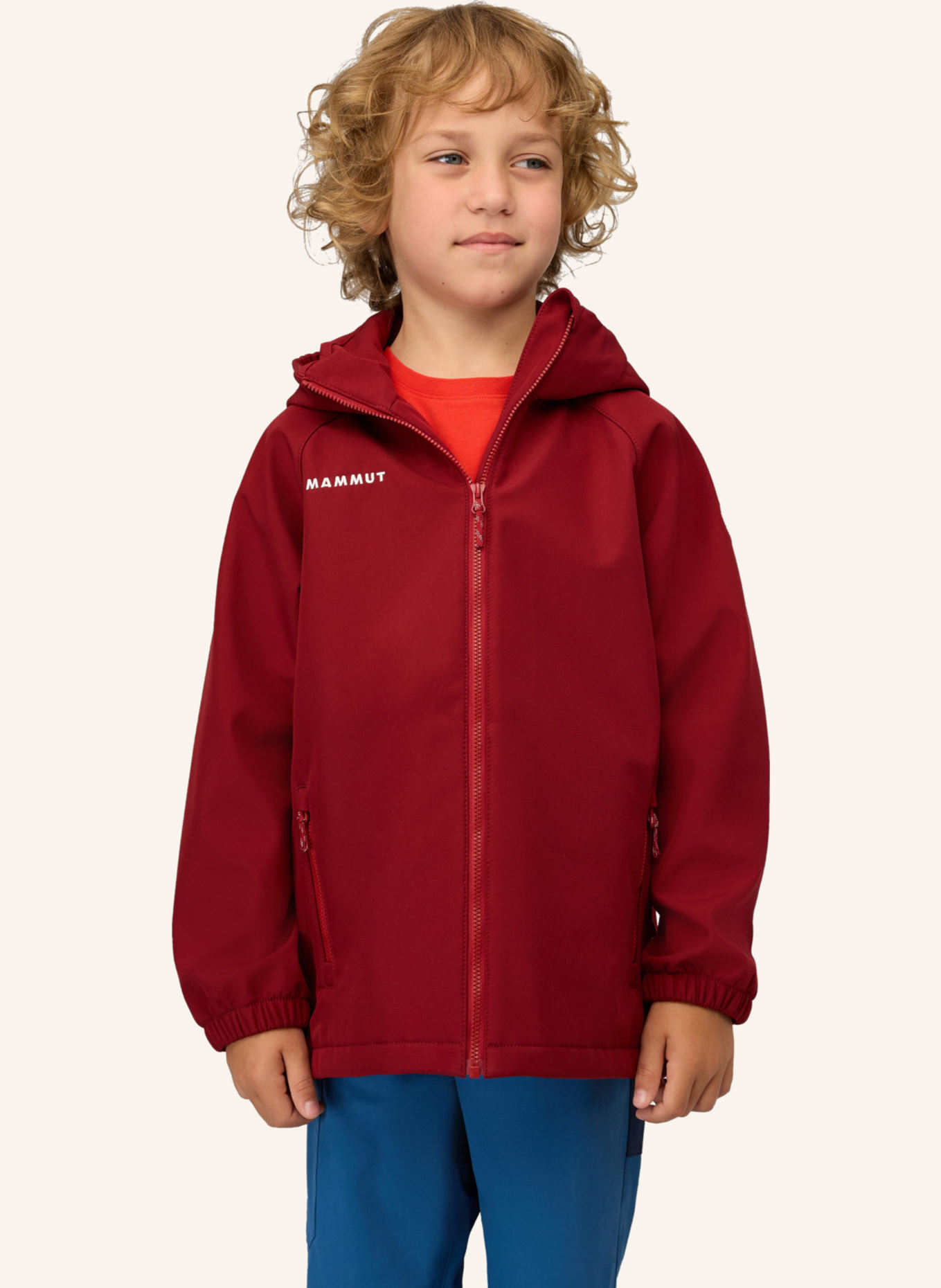 MAMMUT Softshelljacke ULTIMATE COMFORT SO mit Kapuze: ROT