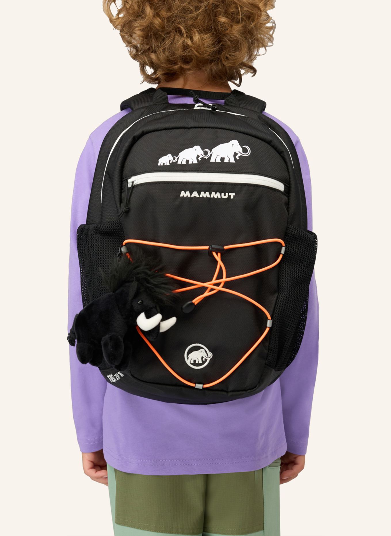 MAMMUT Kinderrucksack FIRST ZIP 16: SCHWARZ