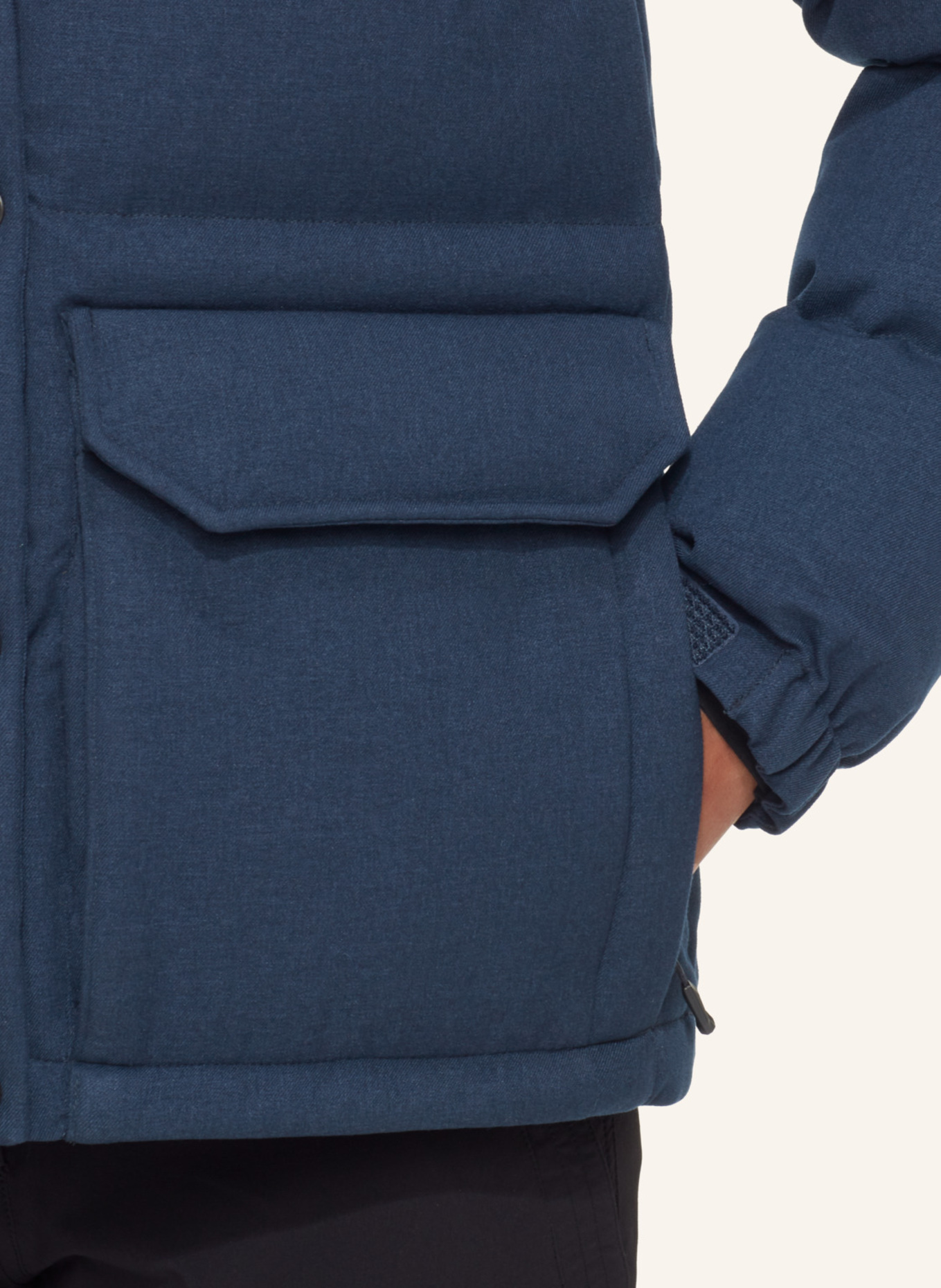 MAMMUT Daunenjacke ROSEG 2.0 IN: BLAU