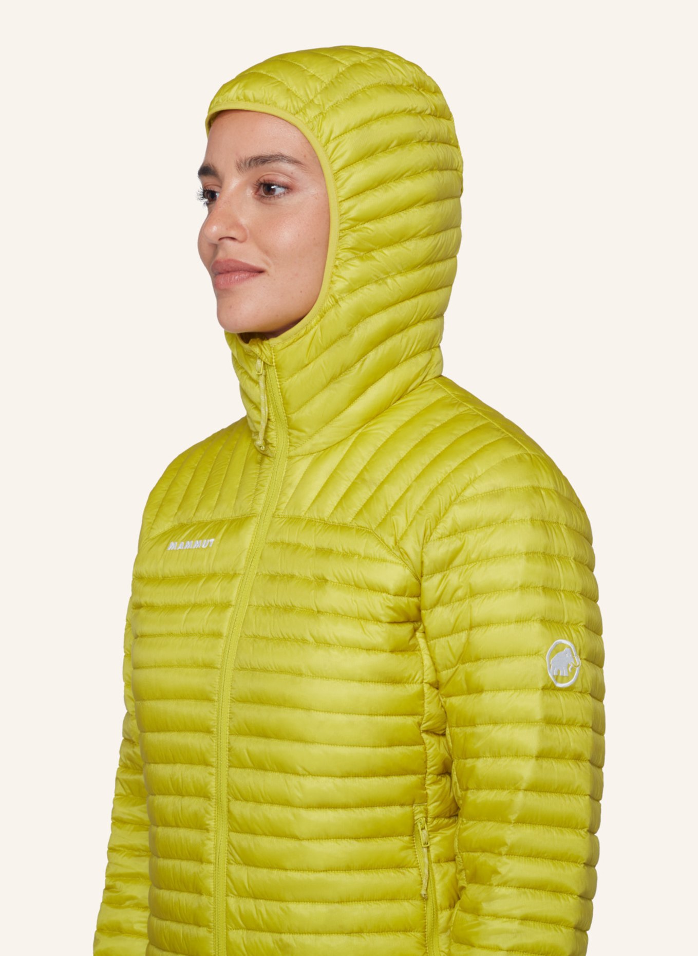 MAMMUT Daunenjacke BROAD PEAK LIGHT miz Kapuze: GELB